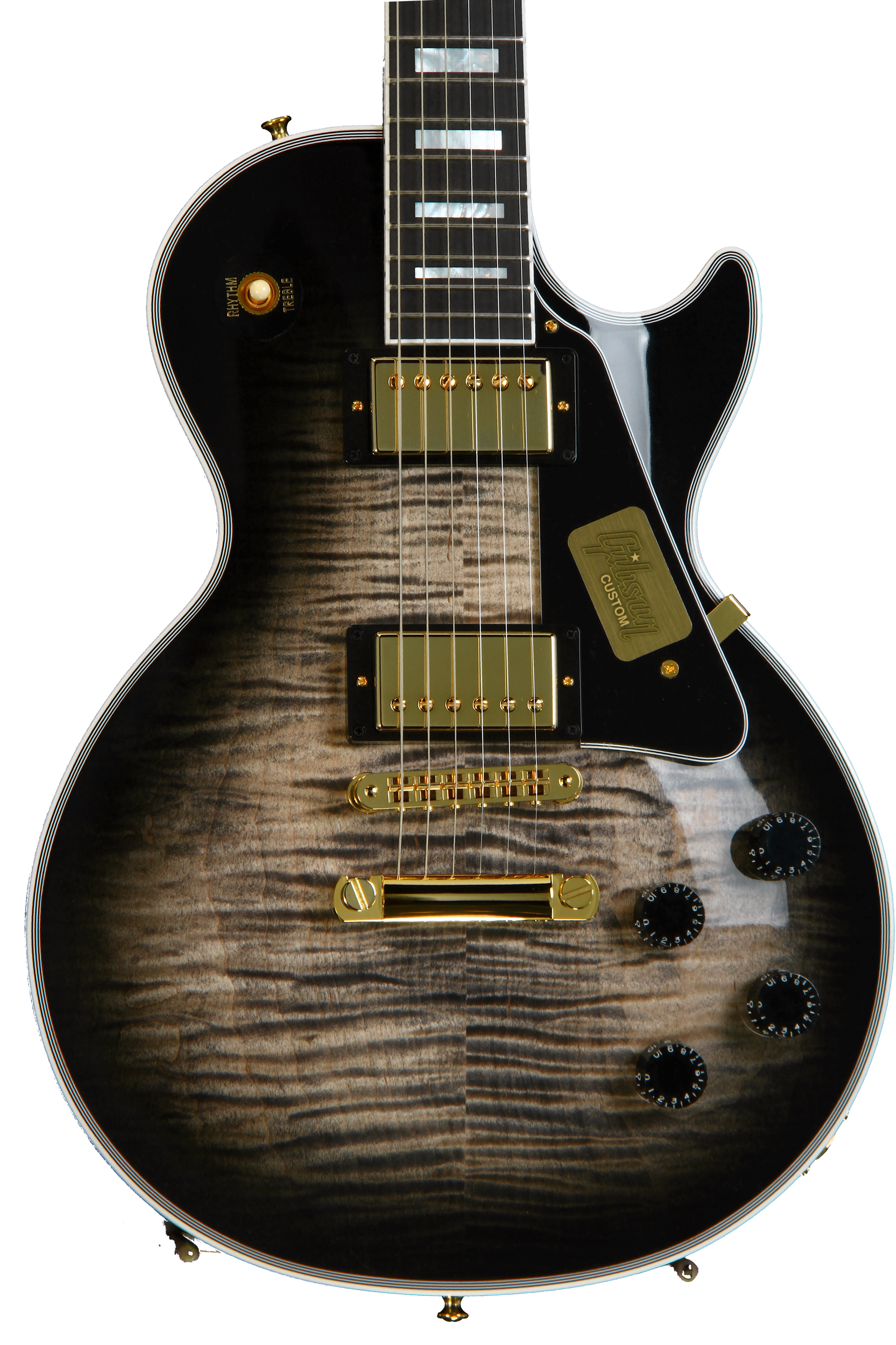 Gibson les paul online custom cobra burst