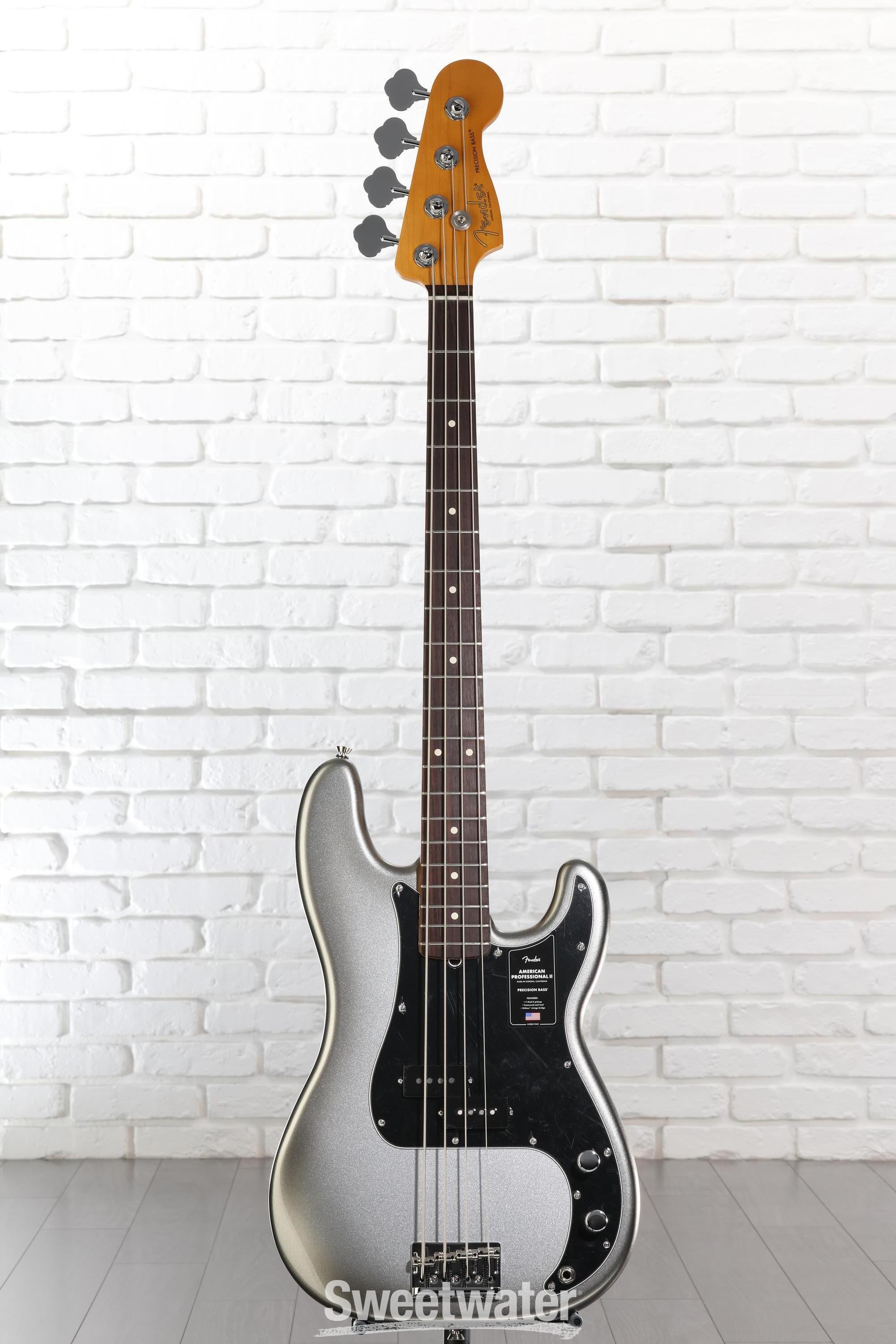 Fender American Professional II Precision Bass - Mercury with