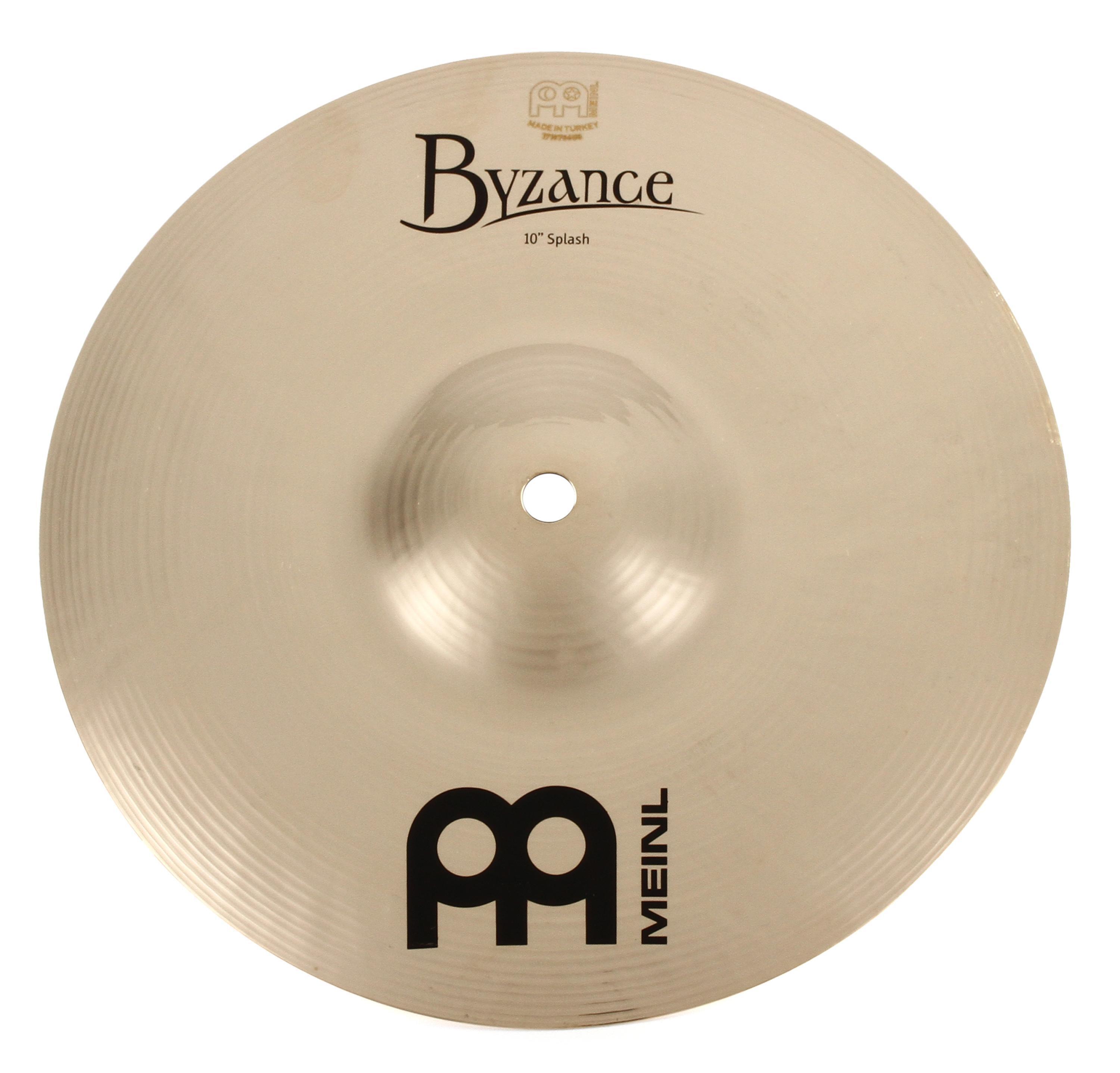 Meinl Cymbals 10 inch Byzance Brilliant Splash Cymbal | Sweetwater