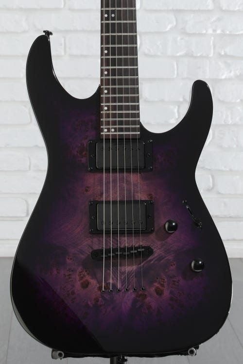 ESP LTD M-200DX Electric Guitar - Purple Burst