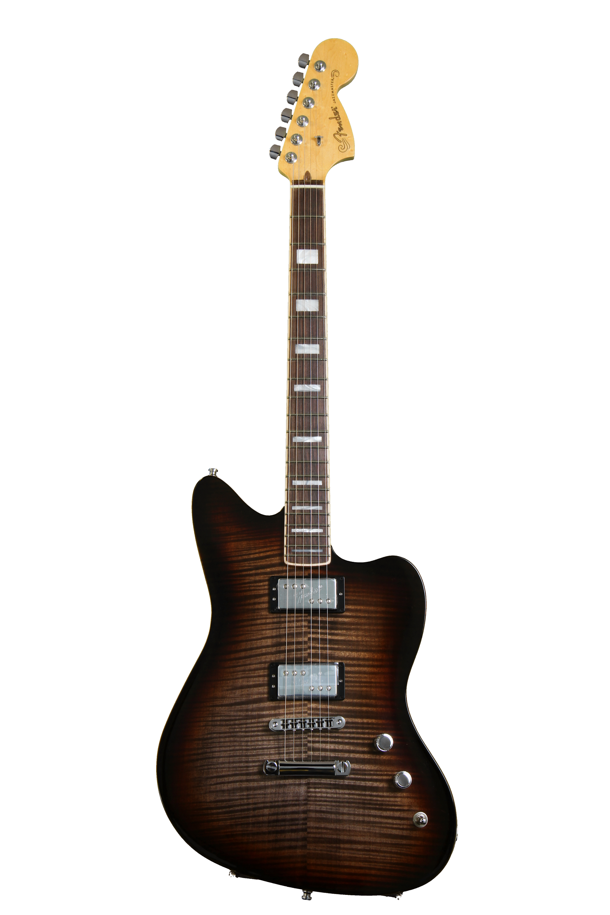 Fender American Select Carved Top Jazzmaster HH - Twilight Burst