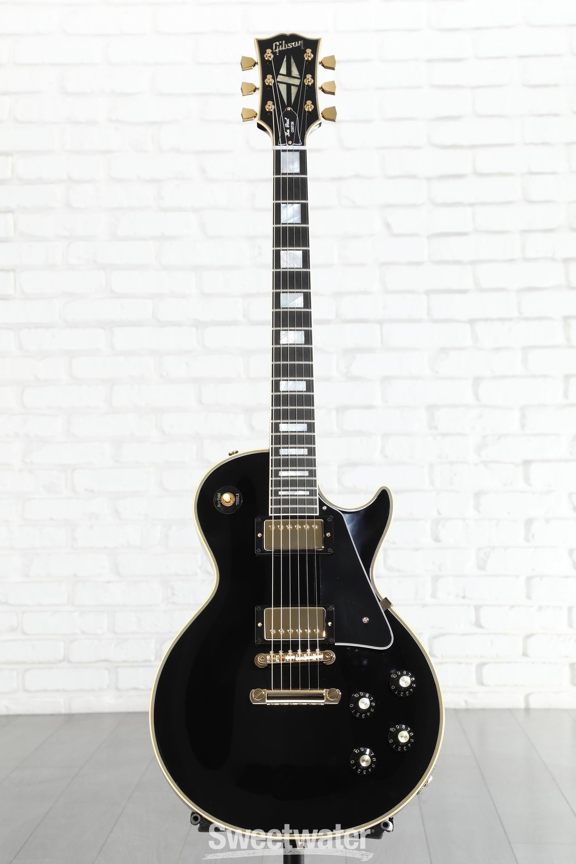 Gibson Custom 1968 Les Paul Custom Reissue Electric Guitar - Ebony