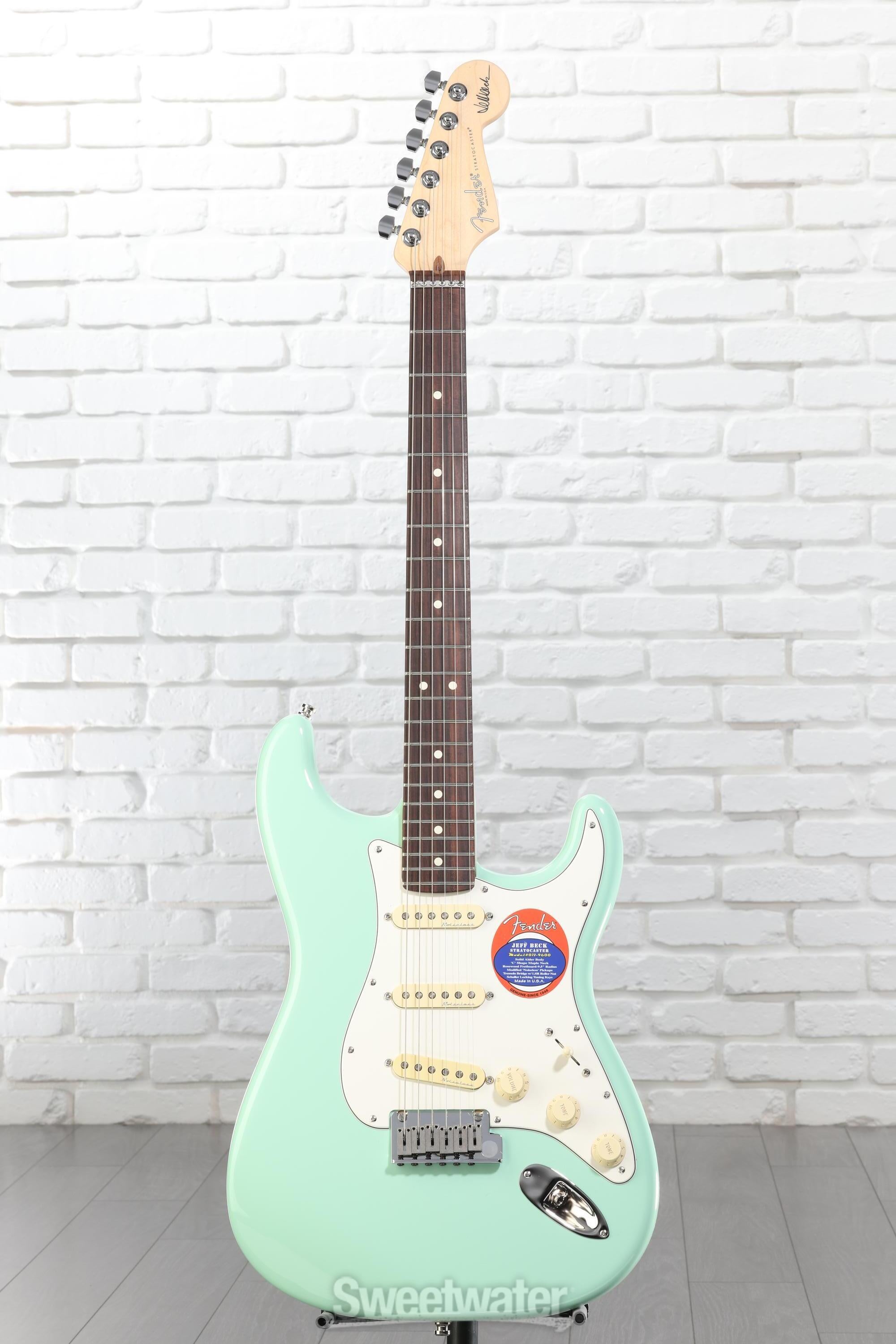 Fender Jeff Beck Stratocaster - Surf Green with Rosewood