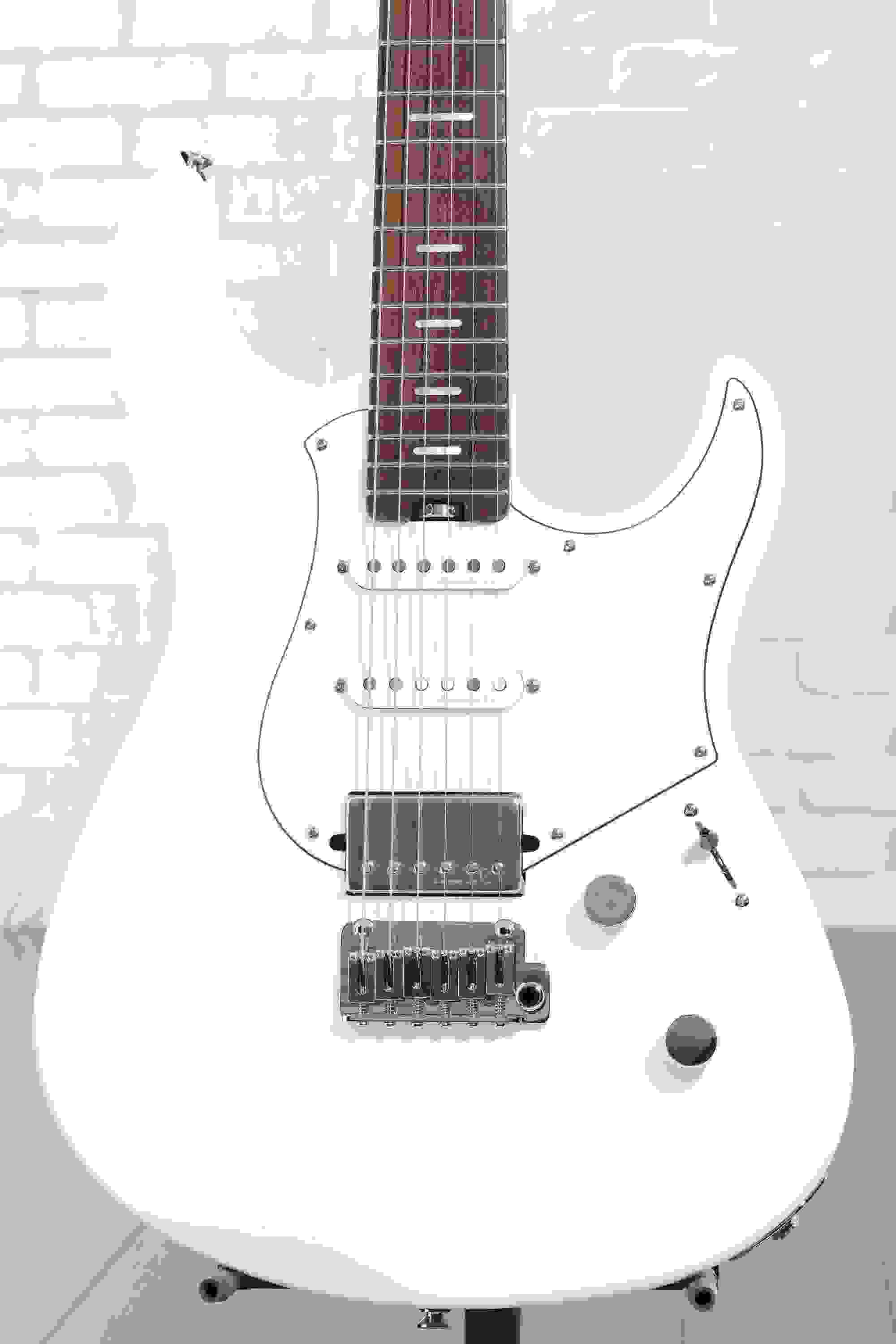 Yamaha PACS+12 Pacifica Standard Plus Electric Guitar - Shell White, Rosewood Fingerboard