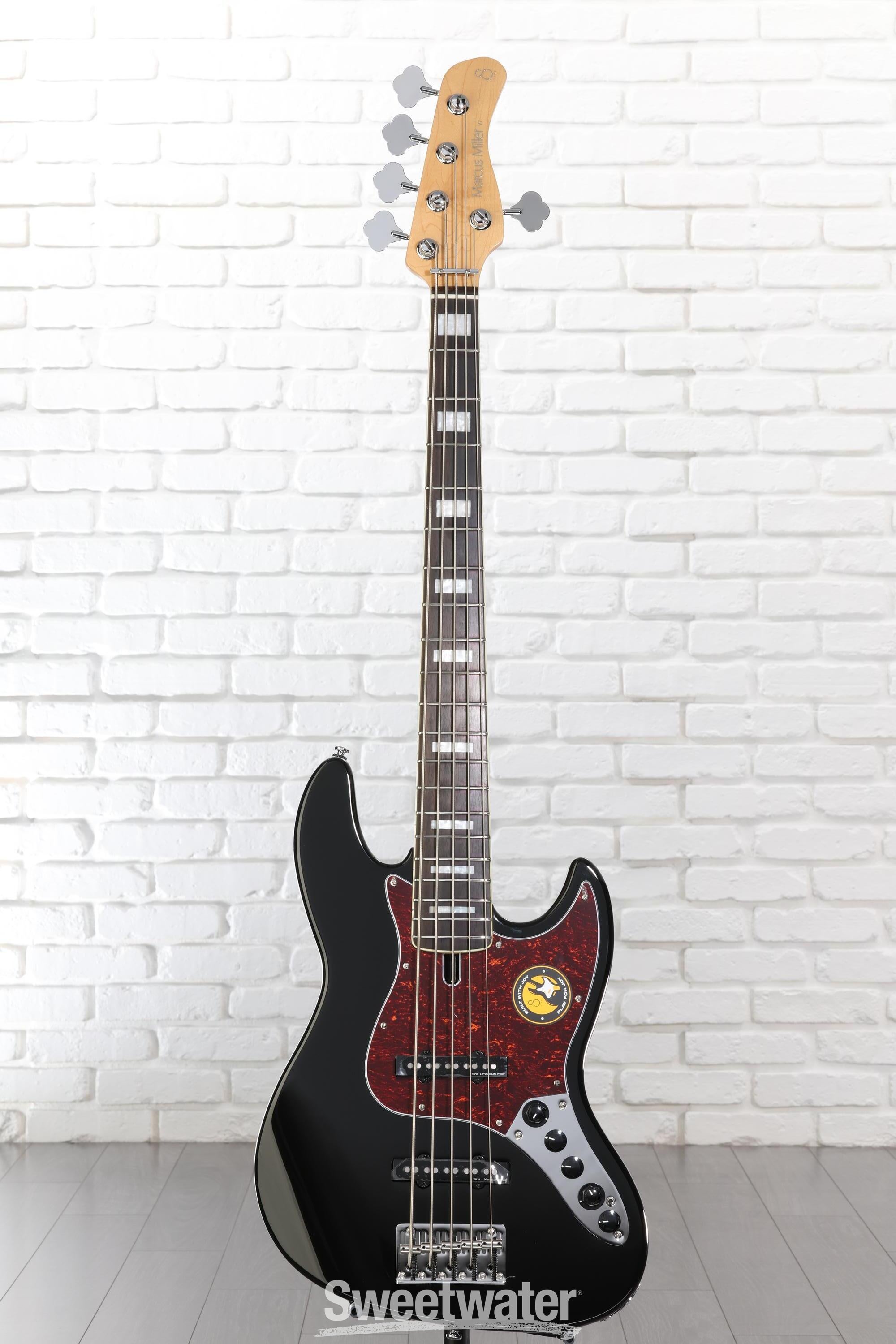 Sire Marcus Miller V7 Alder 5-string Bass Guitar - Black | Sweetwater