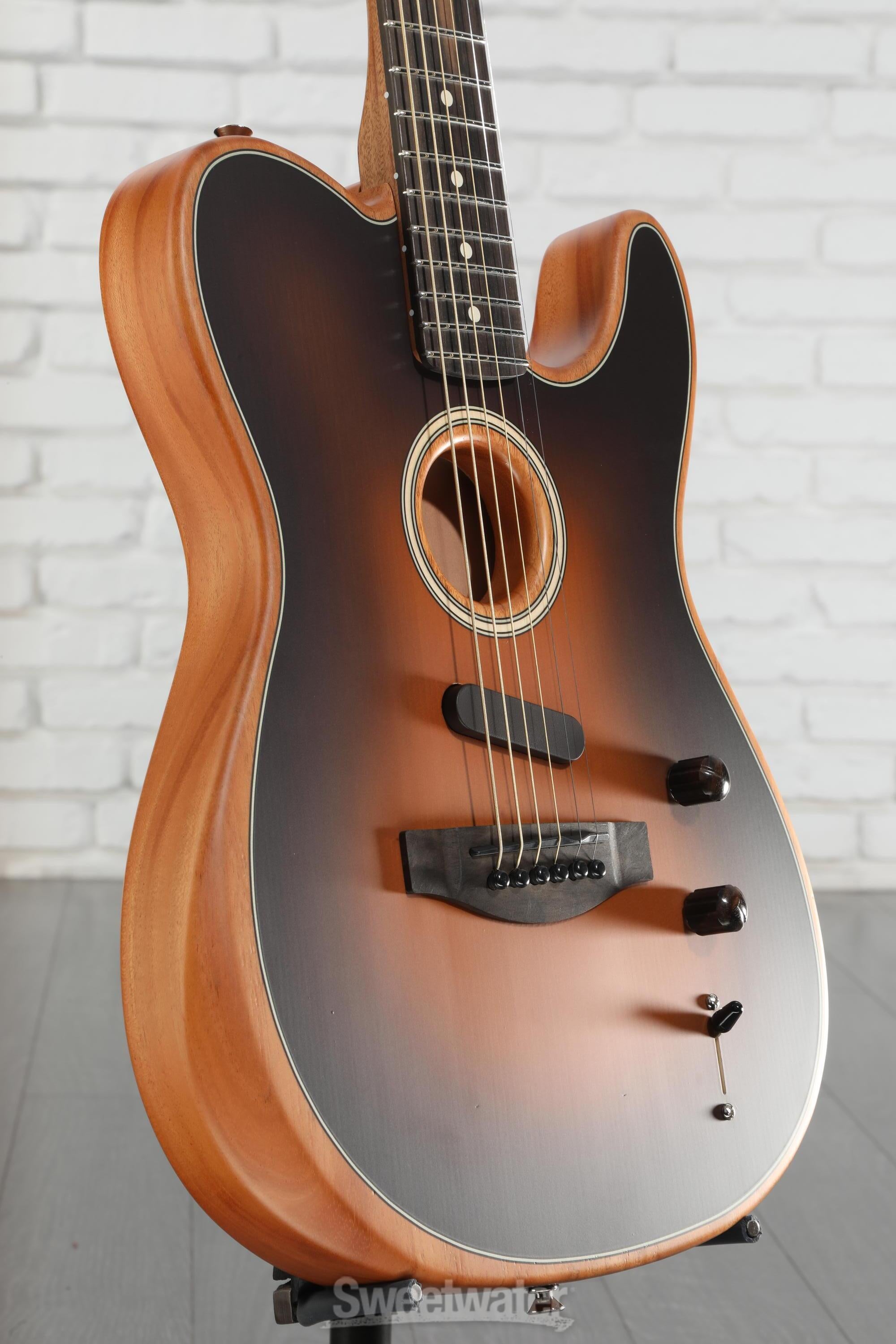 ギター Fender American Acoustasonic TELECASTER Fender American Acoustasonic Telecaster Review | GuitarPlayer