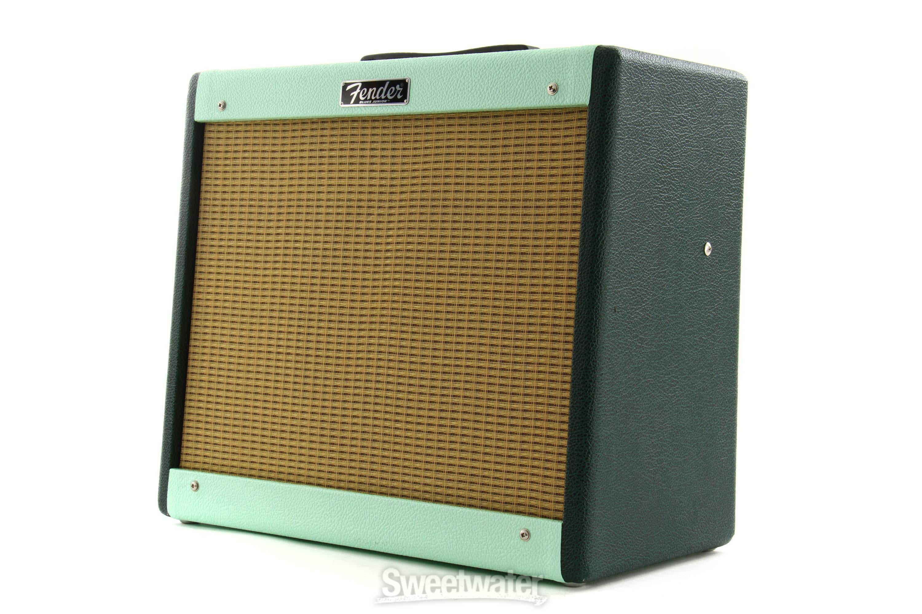 Fender Blues Jr. III FSR Two Tone - FSR - Emerald/Surf | Sweetwater