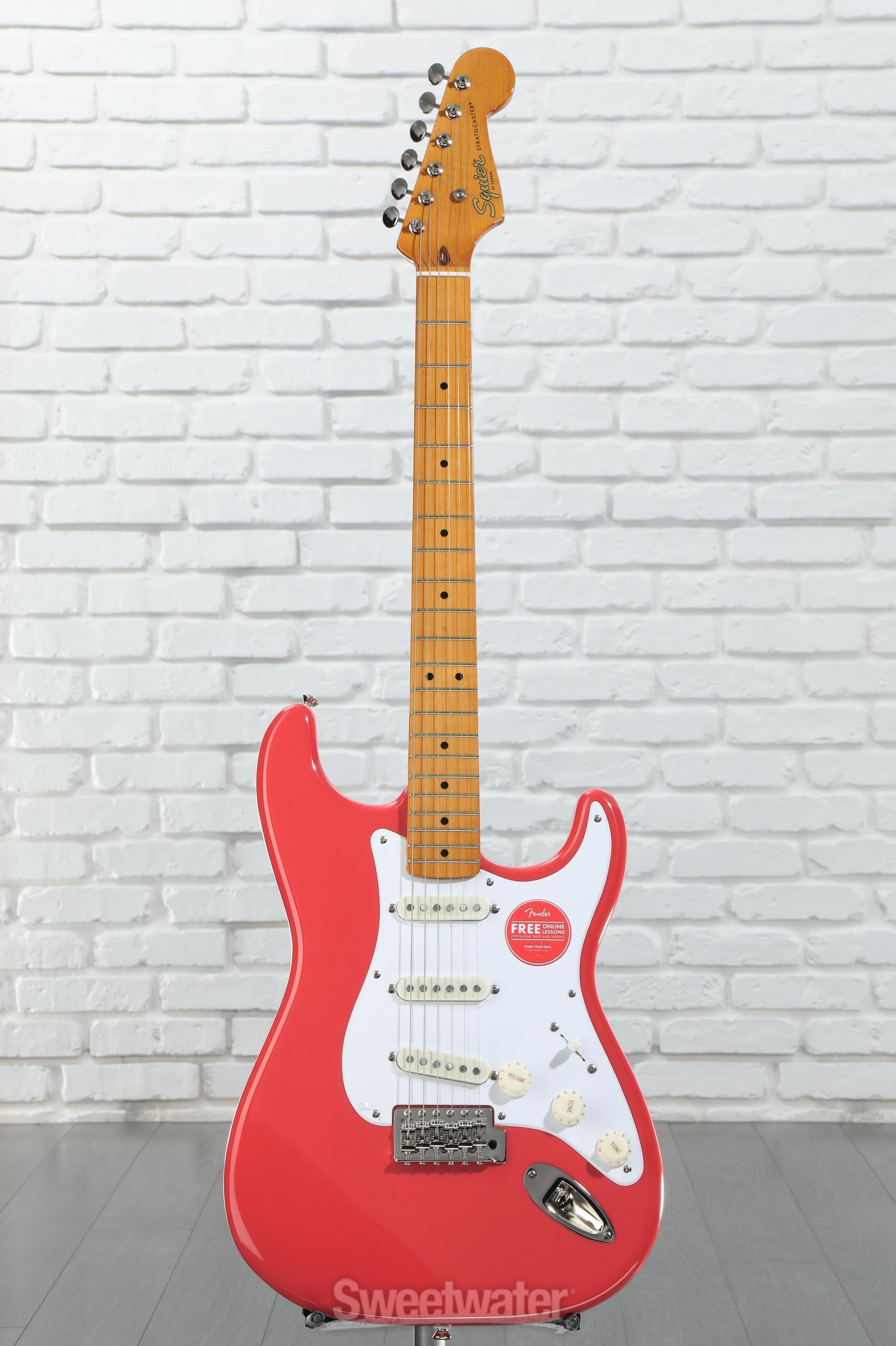 Squier Classic Vibe '50s Stratocaster - Fiesta Red | Sweetwater