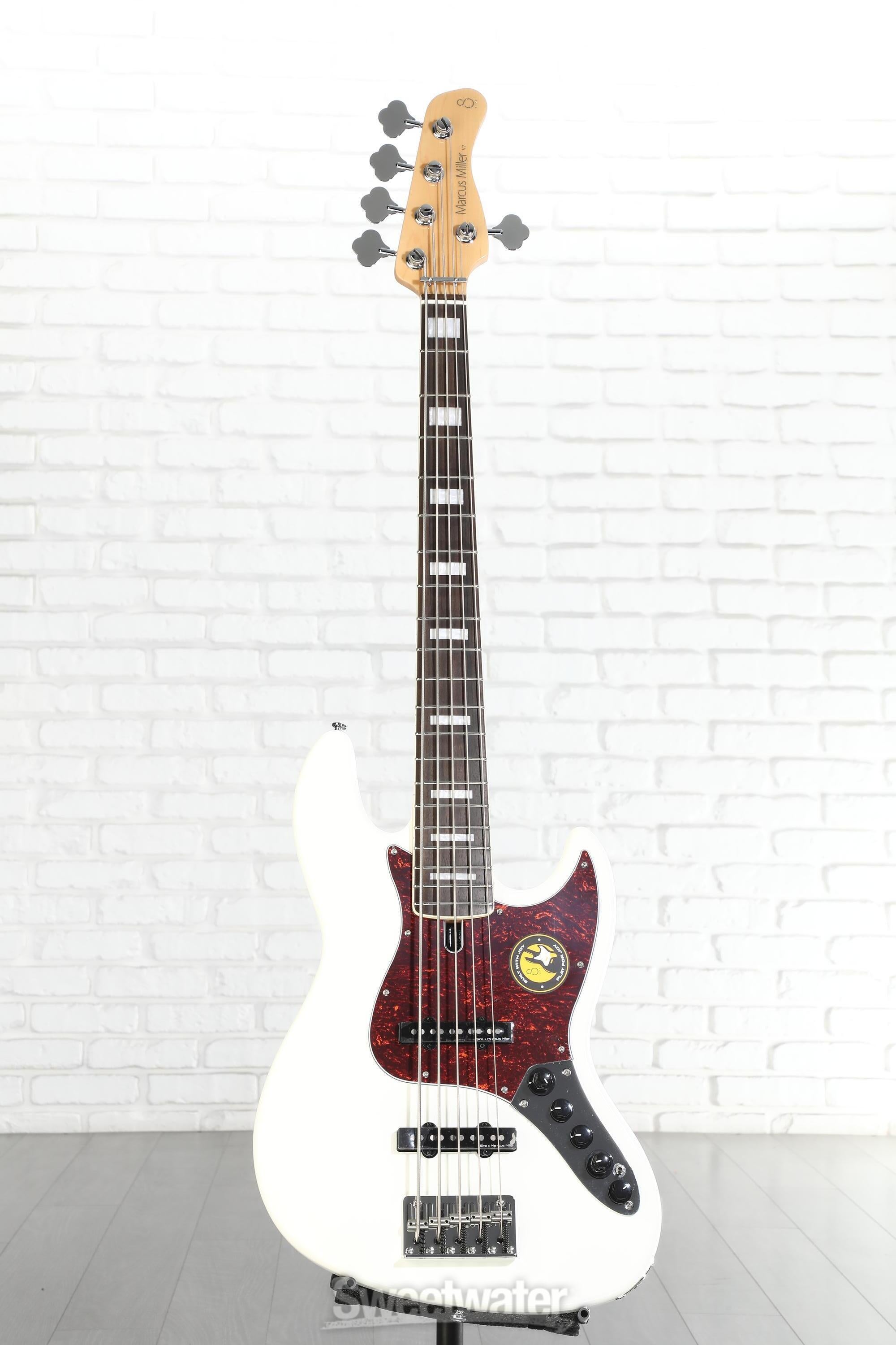 Sire Marcus Miller V7 Alder 5-string Bass Guitar - Antique White