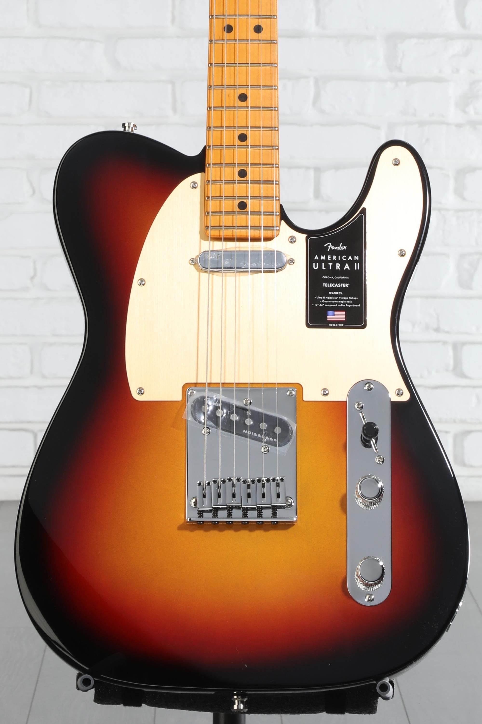 ギター Fender American Ultra Telecaster Fender American Ultra II Telecaster Electric Guitar - Ultraburst