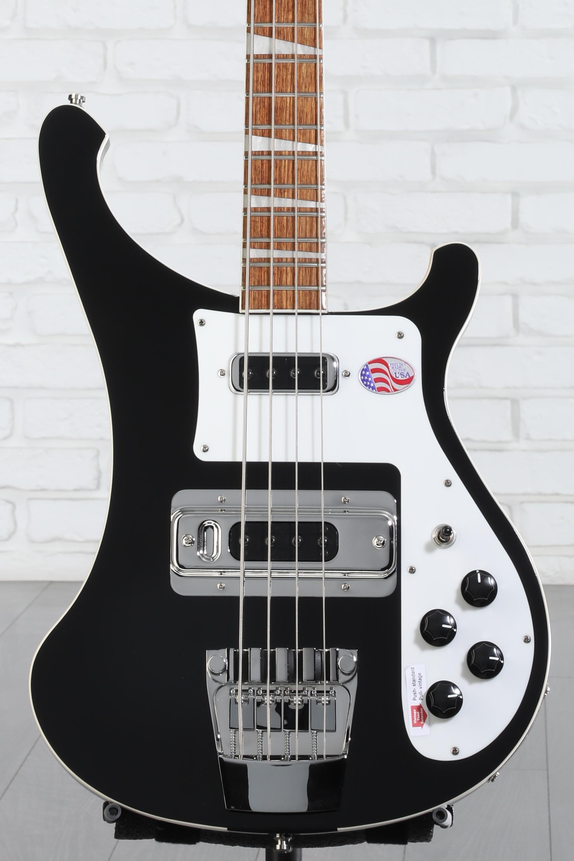Rickenbacker 4003 Stereo Bass Guitar - Jetglo | Sweetwater