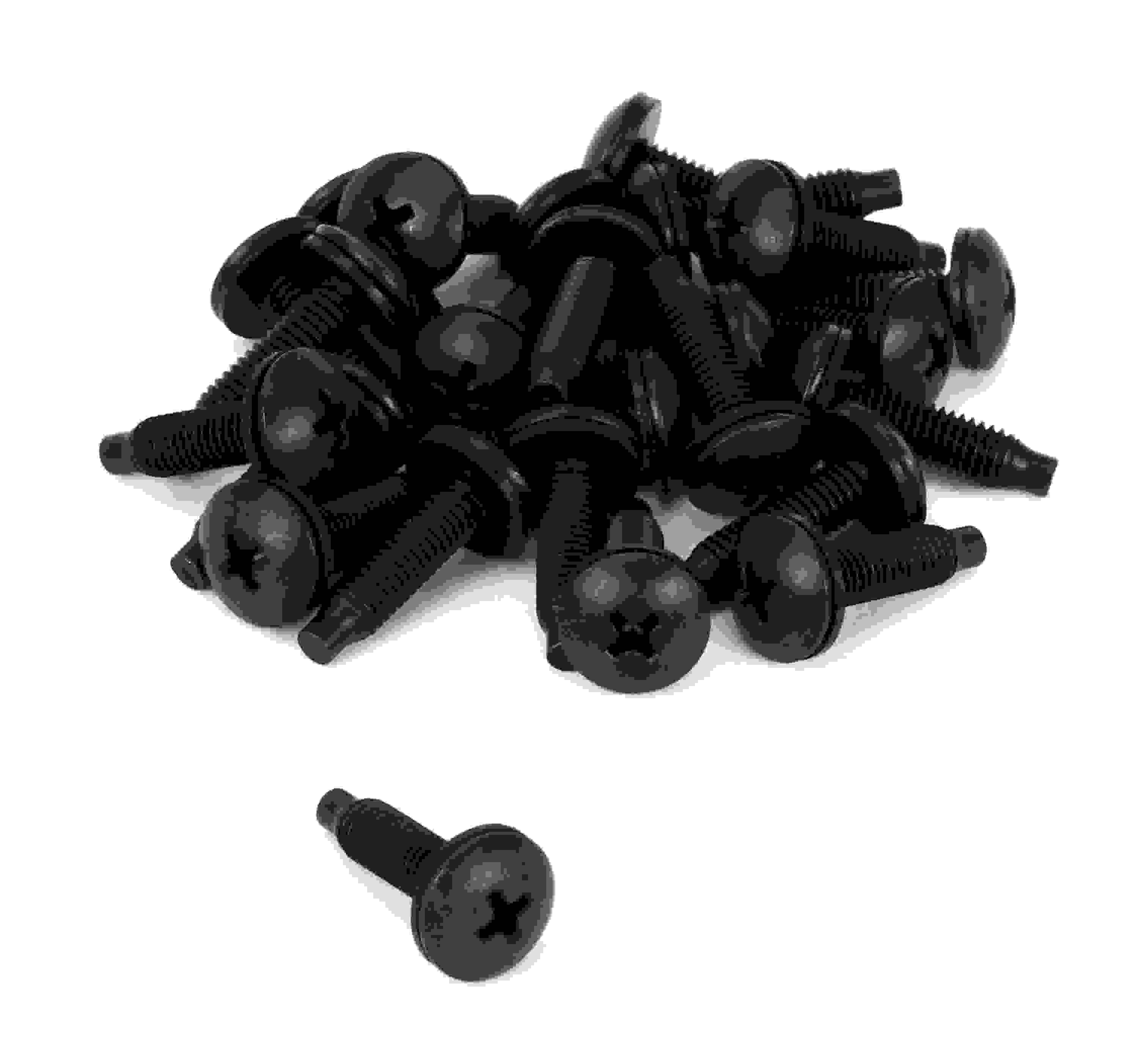 Middle Atlantic Products HPS Rack Screws, 25-pk