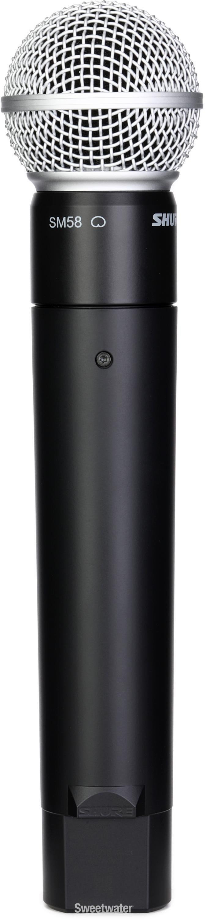 Shure MXW2X Handheld Transmitter with SM58 Capsule - Z10 Band