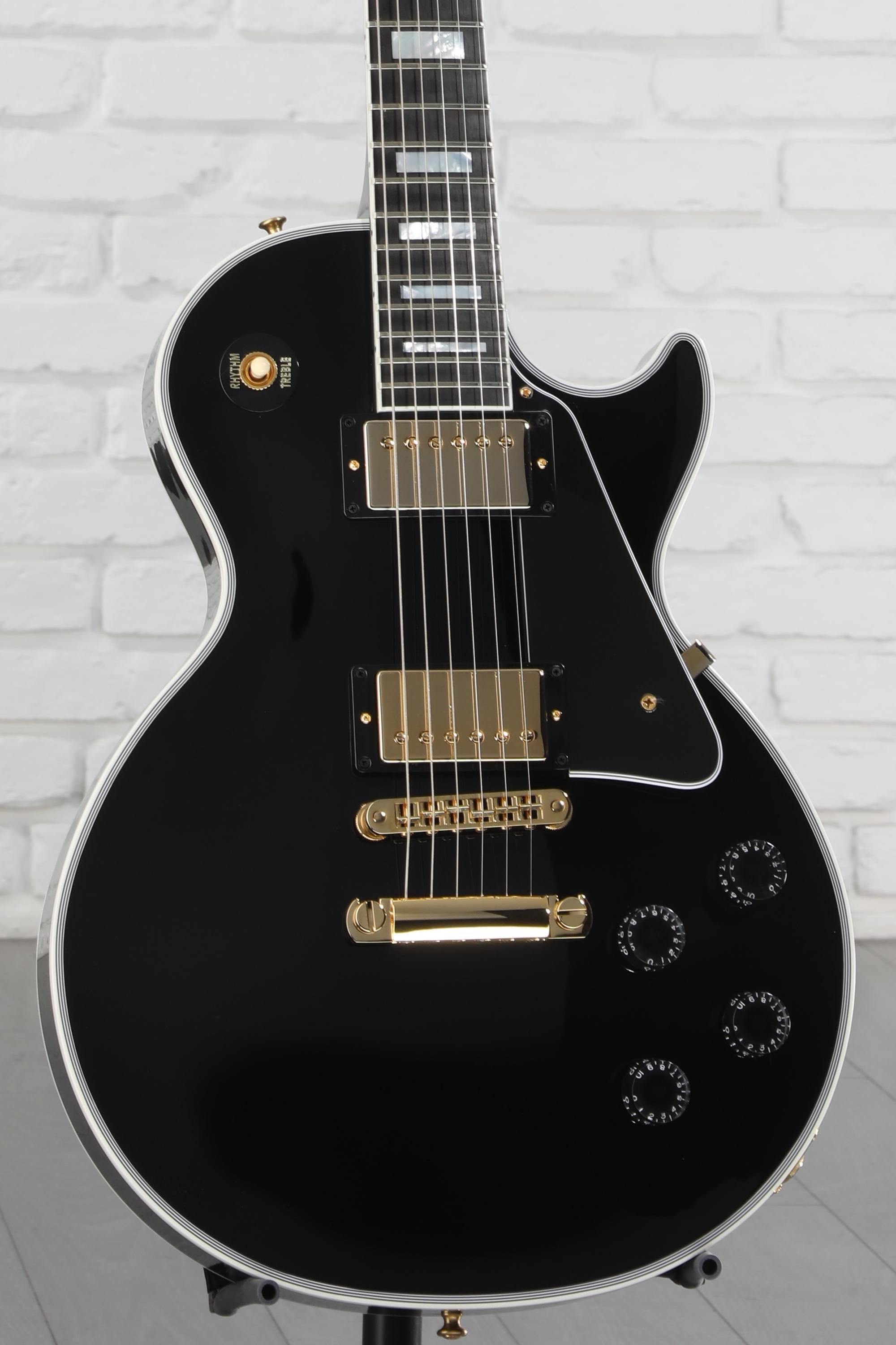 Sword Les Paul custom Ebony 約4.0kg Gibson Custom Designed to Be the Best