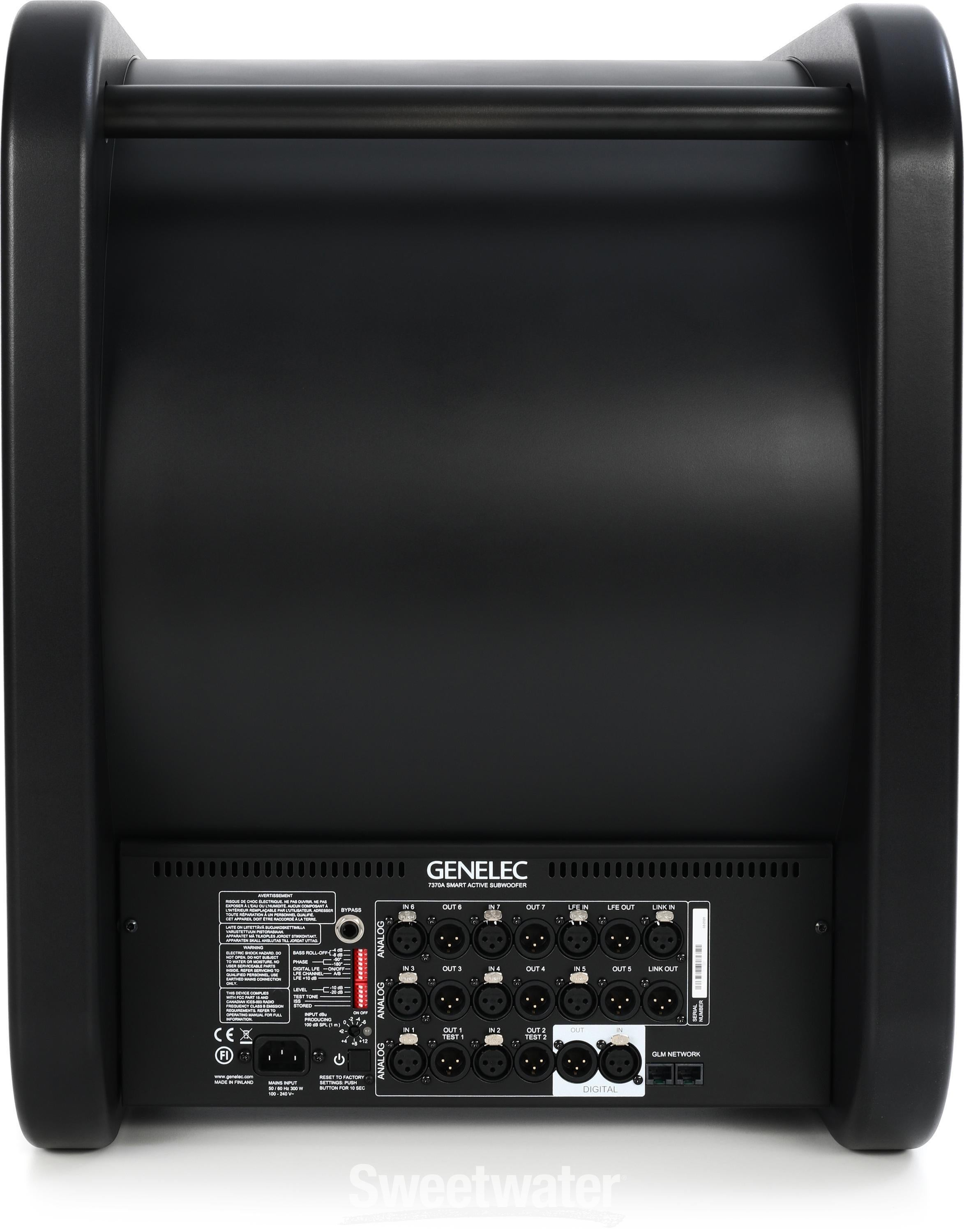 Genelec 7370A 12 inch Powered Studio Subwoofer Reviews Sweetwater