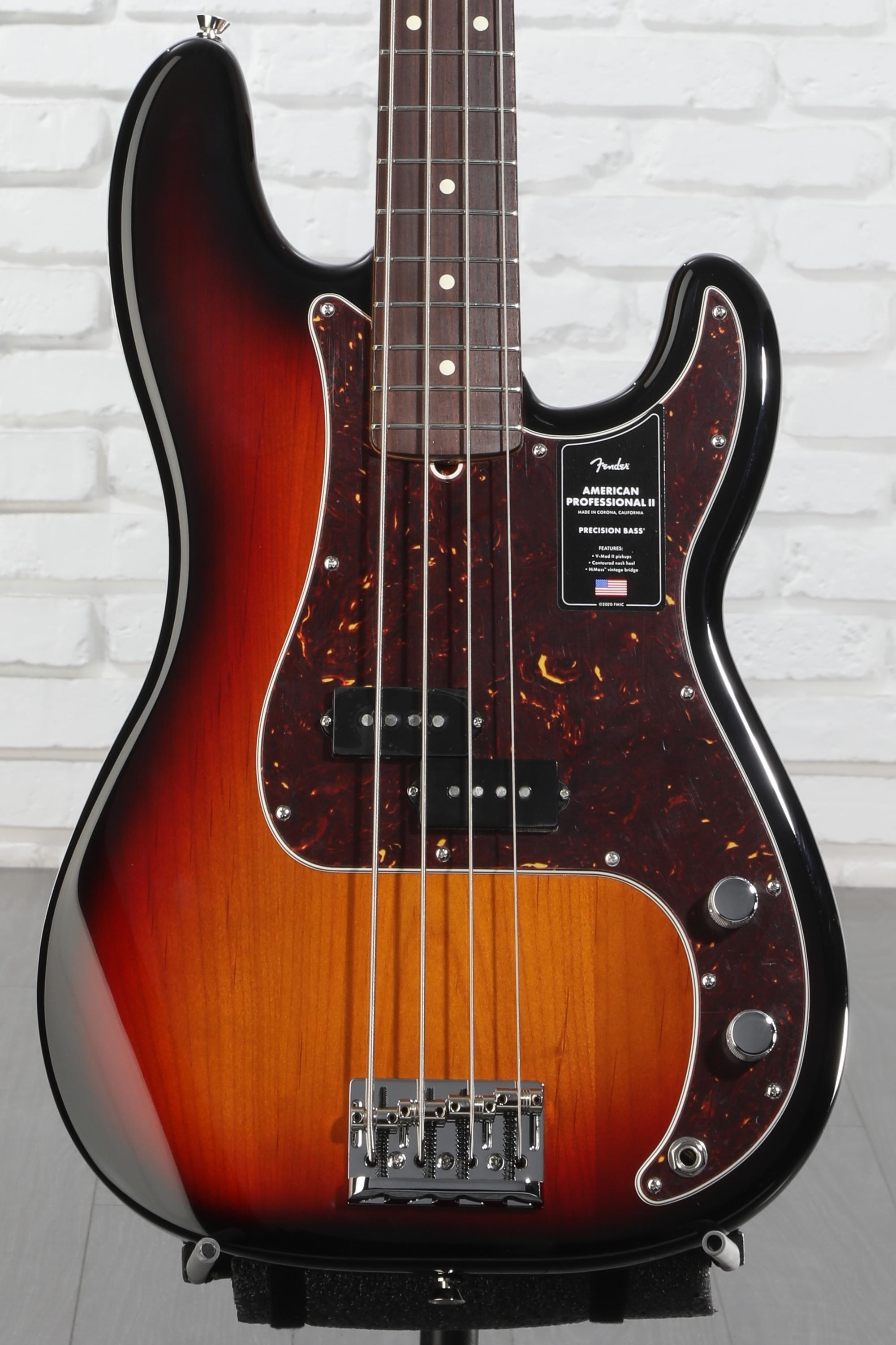 ベース American Professional II Precision Bass Fender American Professional II Precision Bass Guitar - 3