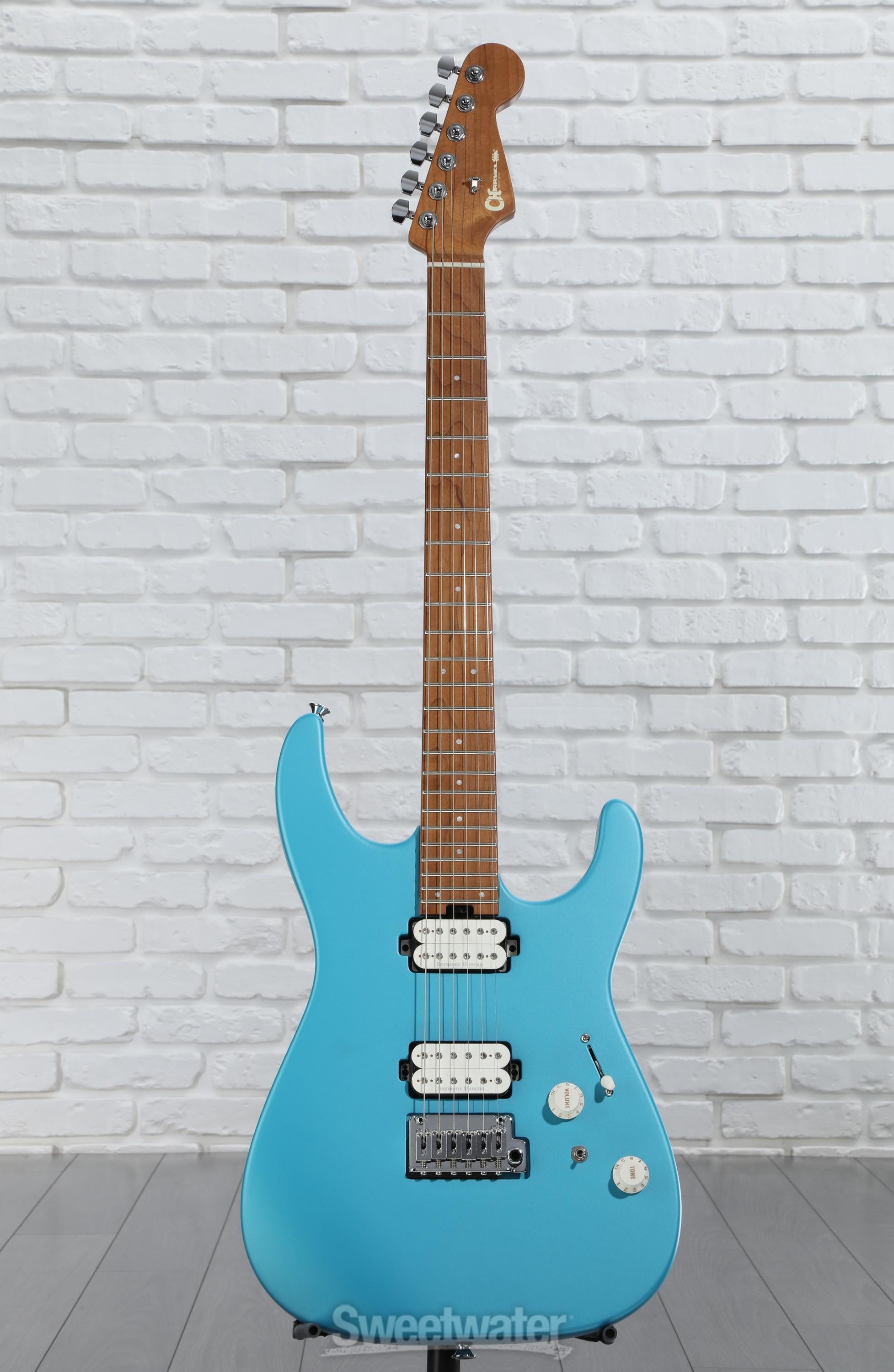 Charvel Pro-Mod DK24 HH 2PT Electric Guitar - Matte Blue