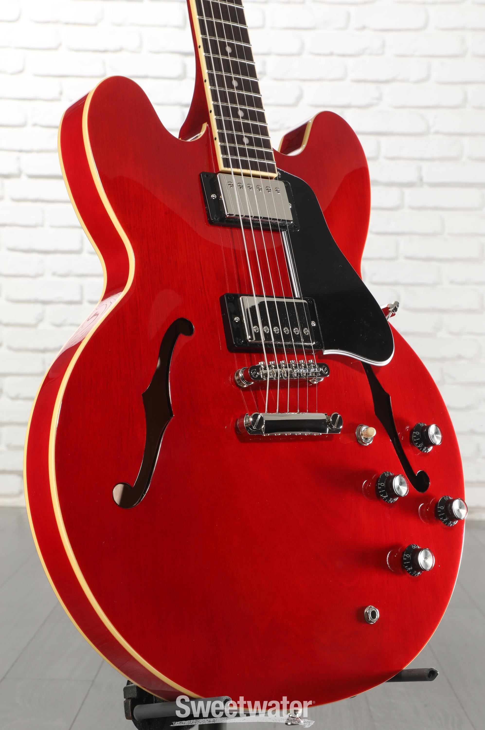 Photo of Epiphone ES-335 Semi-hollowbody Electric Guitar - Cherry