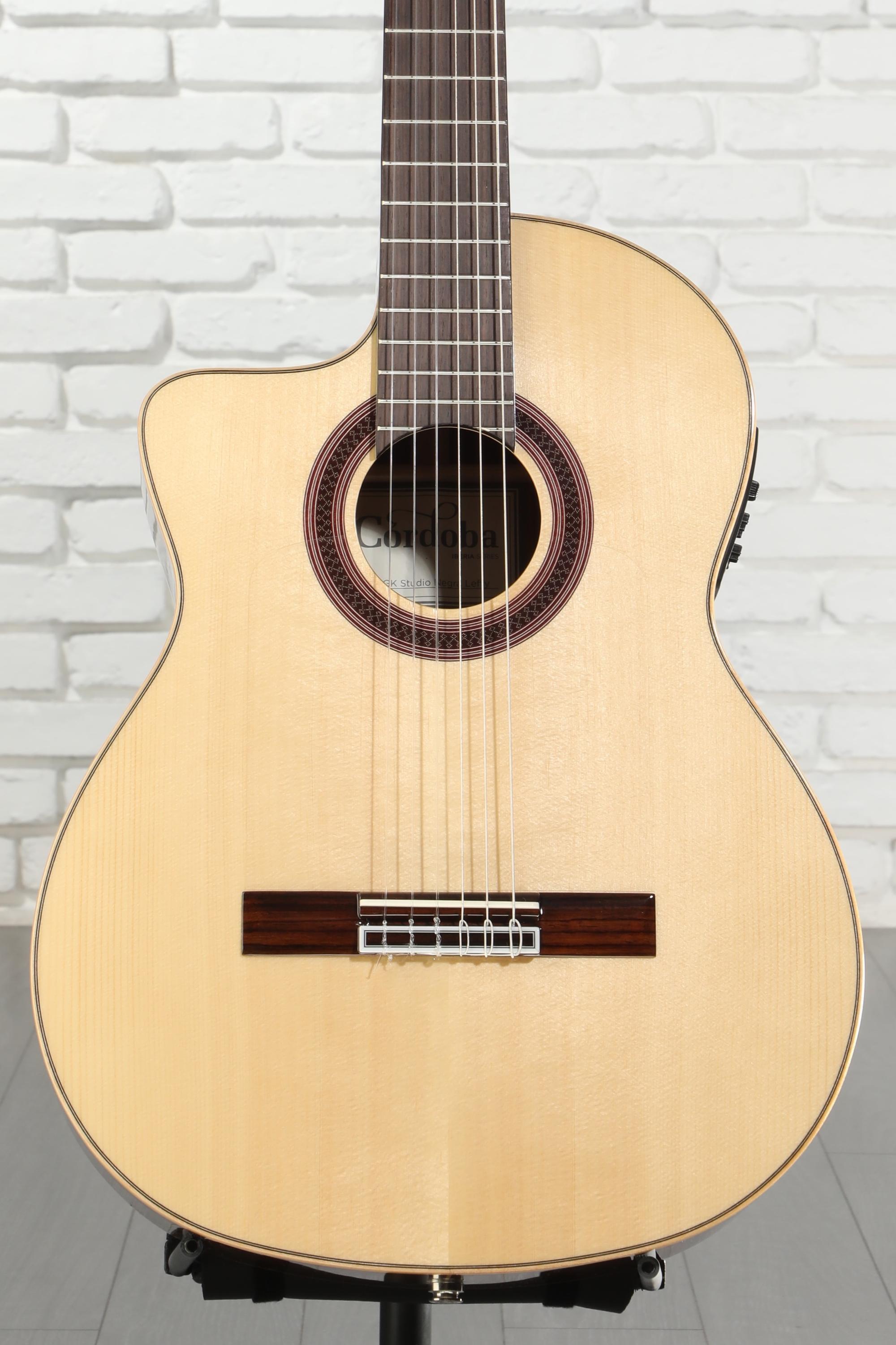 Cordoba GK Studio Negra Left-Handed Acoustic-electric Guitar