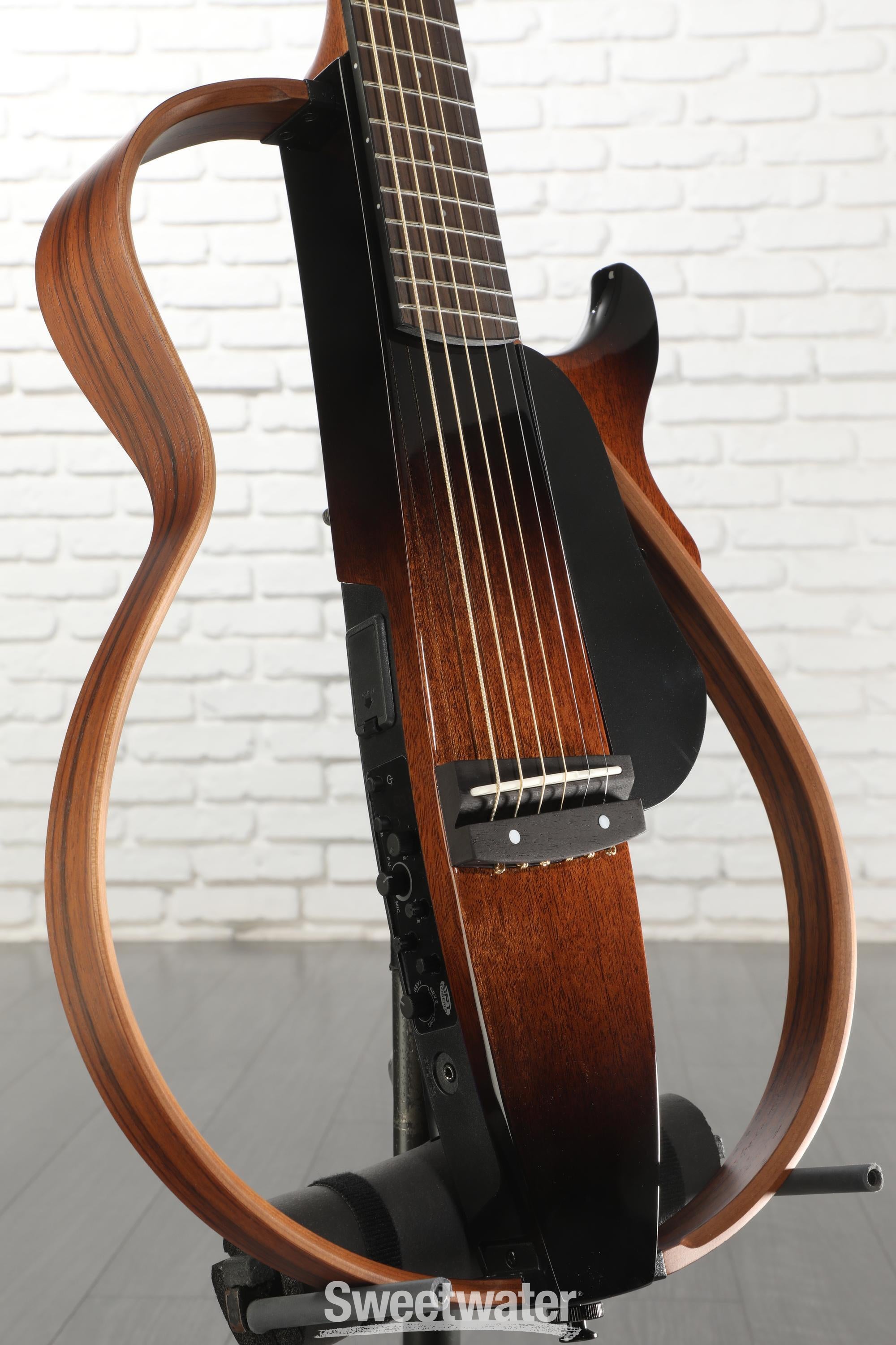 Photo of Yamaha SLG200S Silent Guitar - Tobacco Sunburst