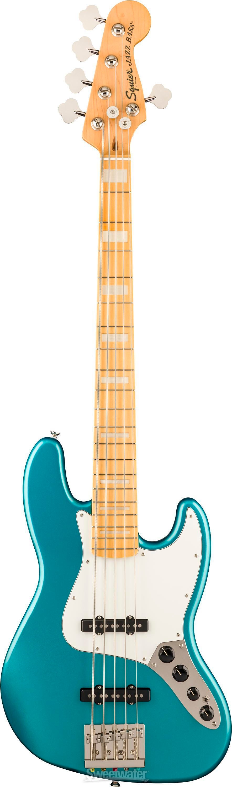 Squier Jazz Bass アクアマリン Fender Squier Contemporary Jazz Bass, Ocean Blue Metallic