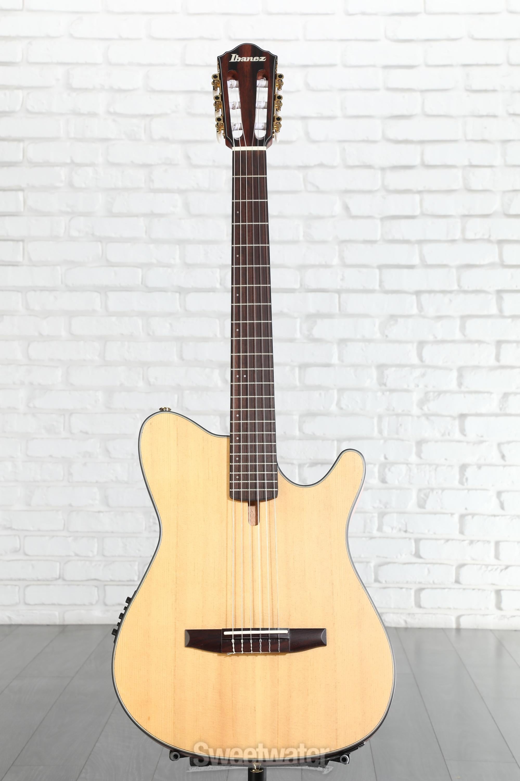 Ibanez FRH10N Thinline Nylon Acoustic-electric Guitar - Natural