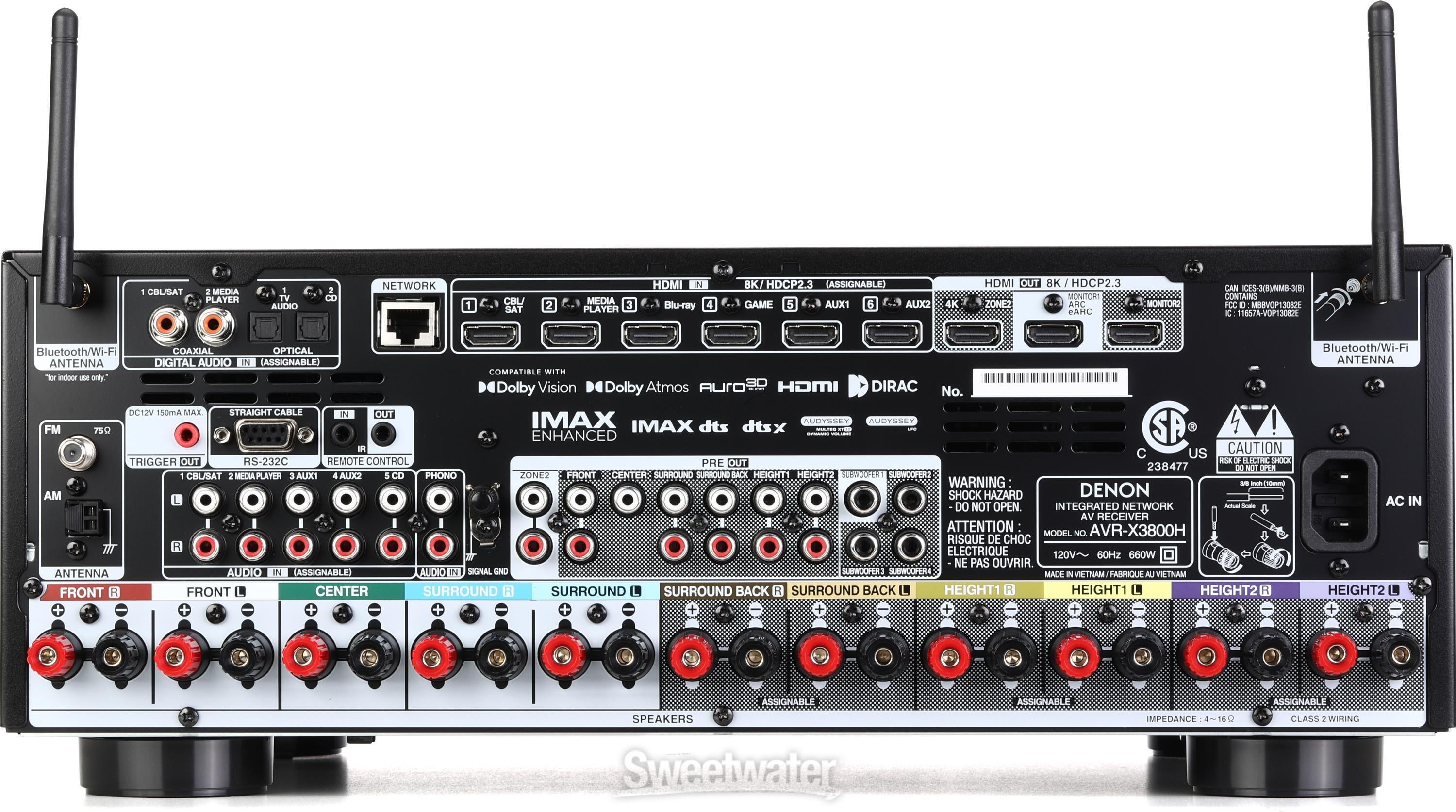アンプ AVR-X3800H 横浜店】DENON新型アンプAVR-X3800H、AVR-X2800H、AVR-X580BTの3