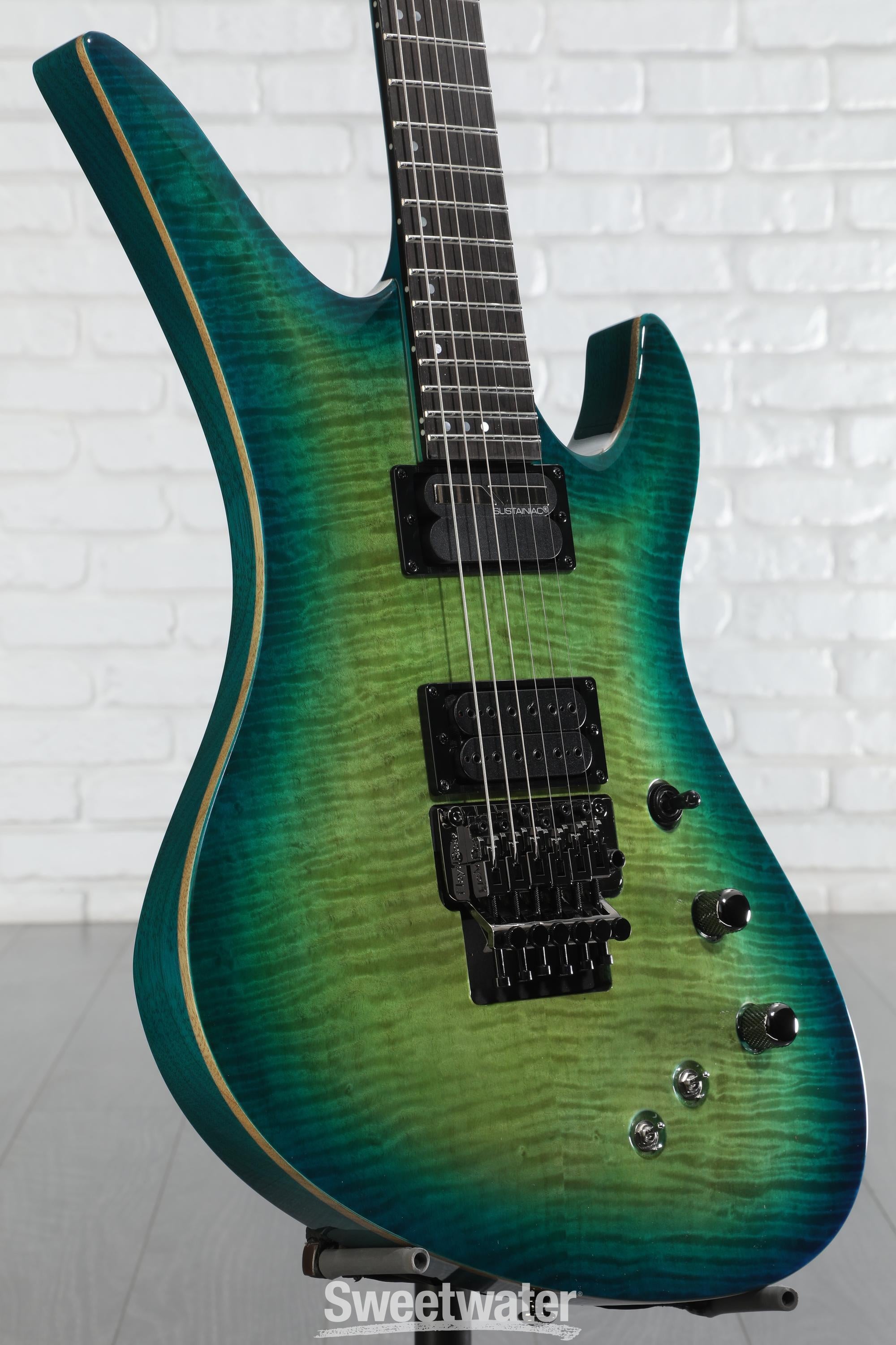 Schecter BlackJack SLS Avenger FR-S - Aquaburst - Sweetwater Exclusive