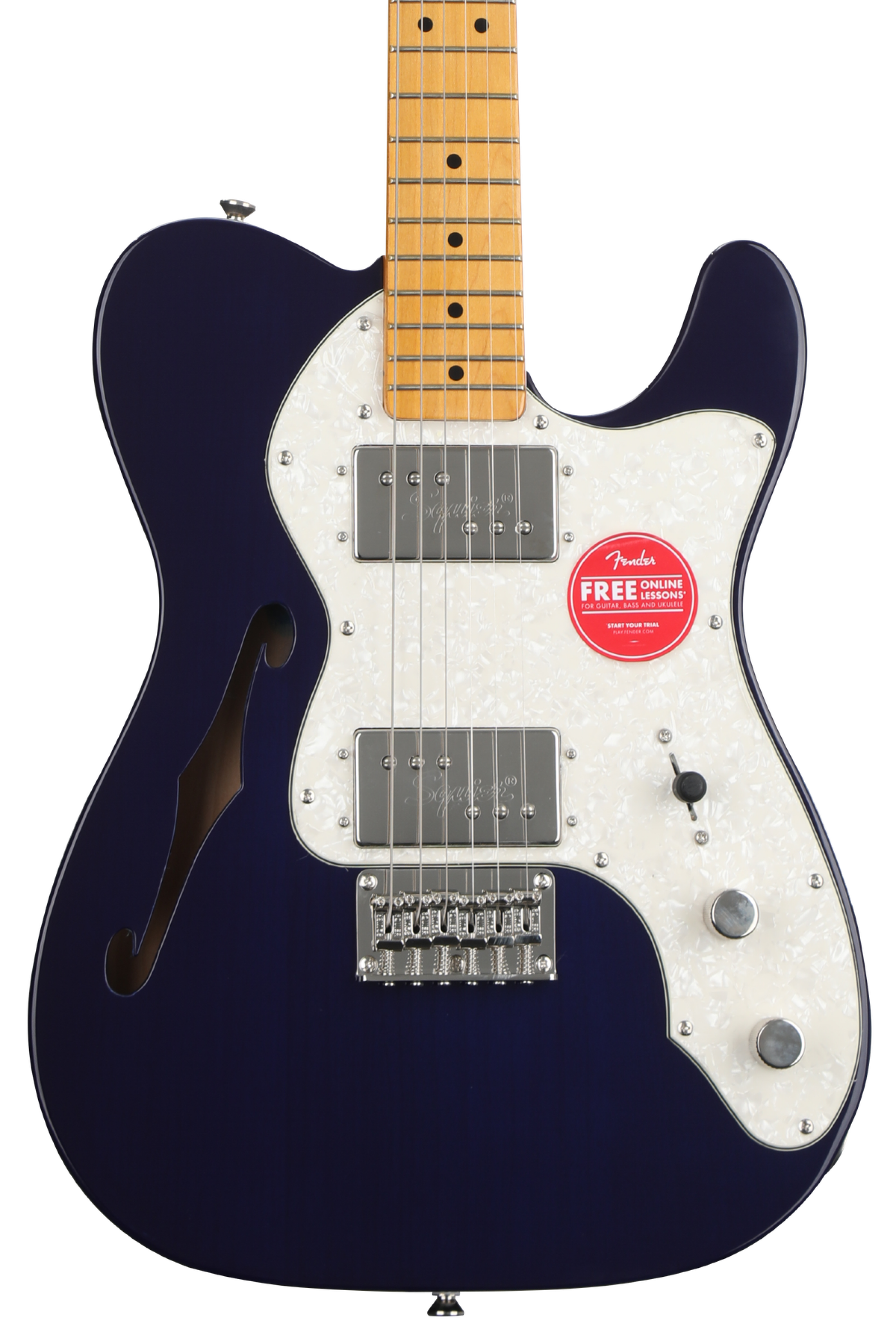 Squier Classic Vibe '70s Telecaster Thinline - Sapphire Blue