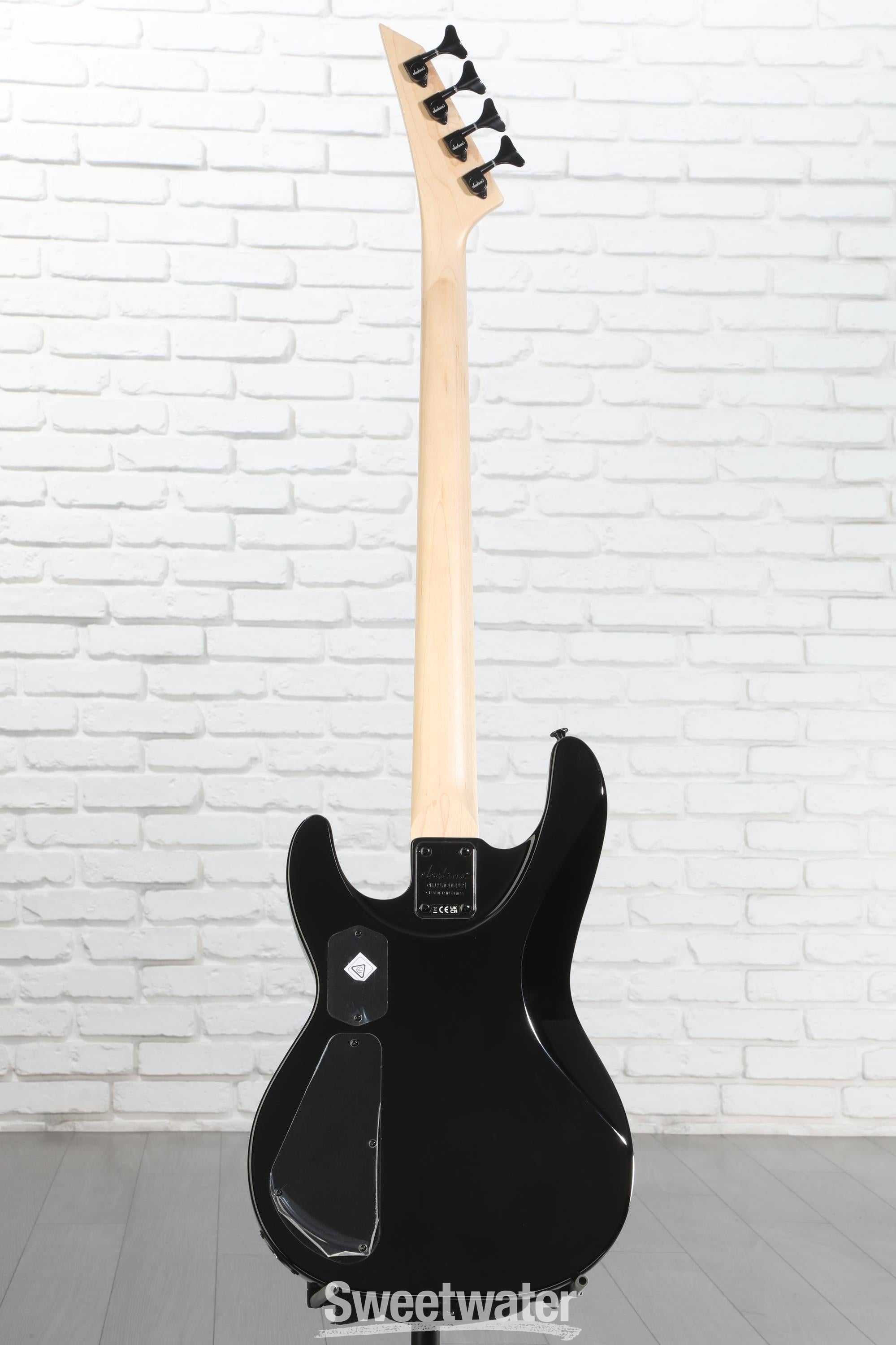 Jackson Concert Bass JS3Q - Transparent Black