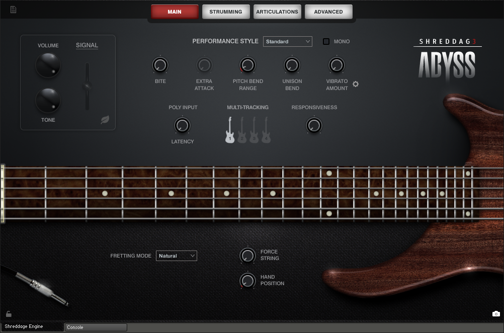 Photo of Impact Soundworks Shreddage 3 Abyss Bass Guitar Virtual Instrument