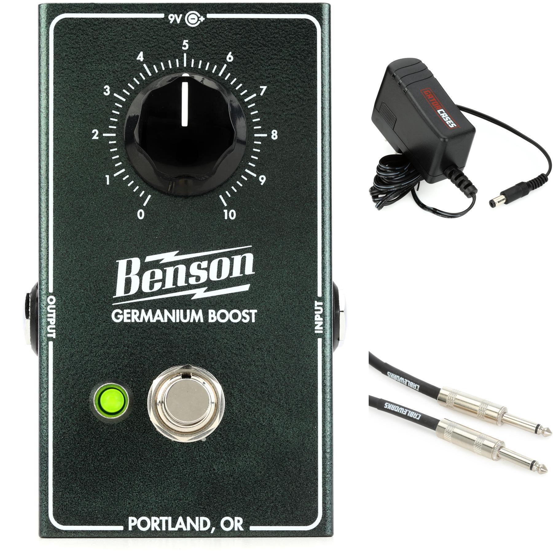 Benson Amps Germanium Boost Effects Pedal | Sweetwater
