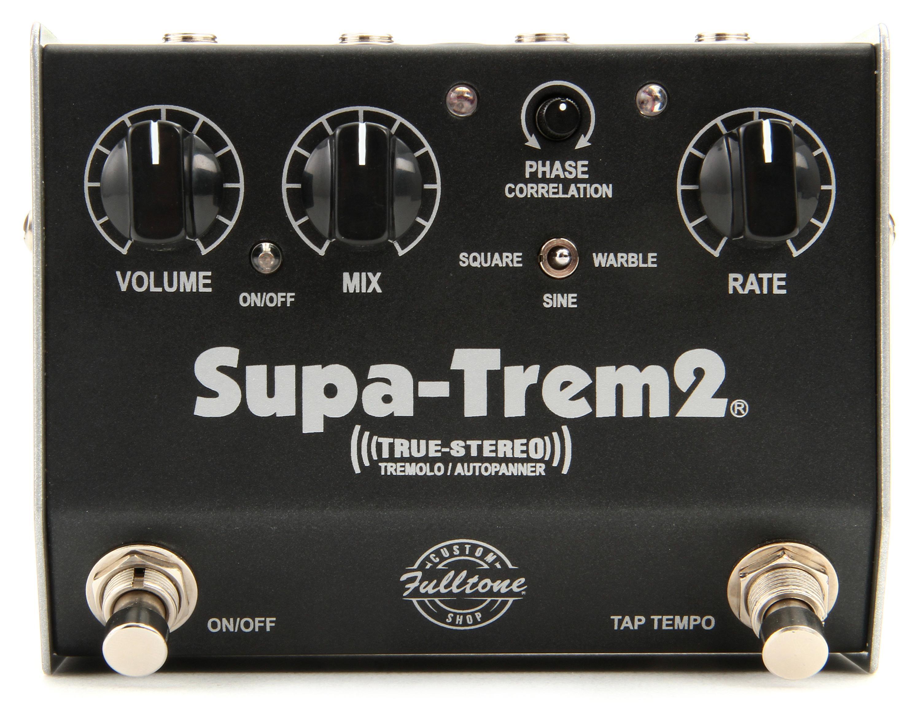 Fulltone Custom Shop Supa-Trem2 Stereo Tremolo Pedal Reviews 