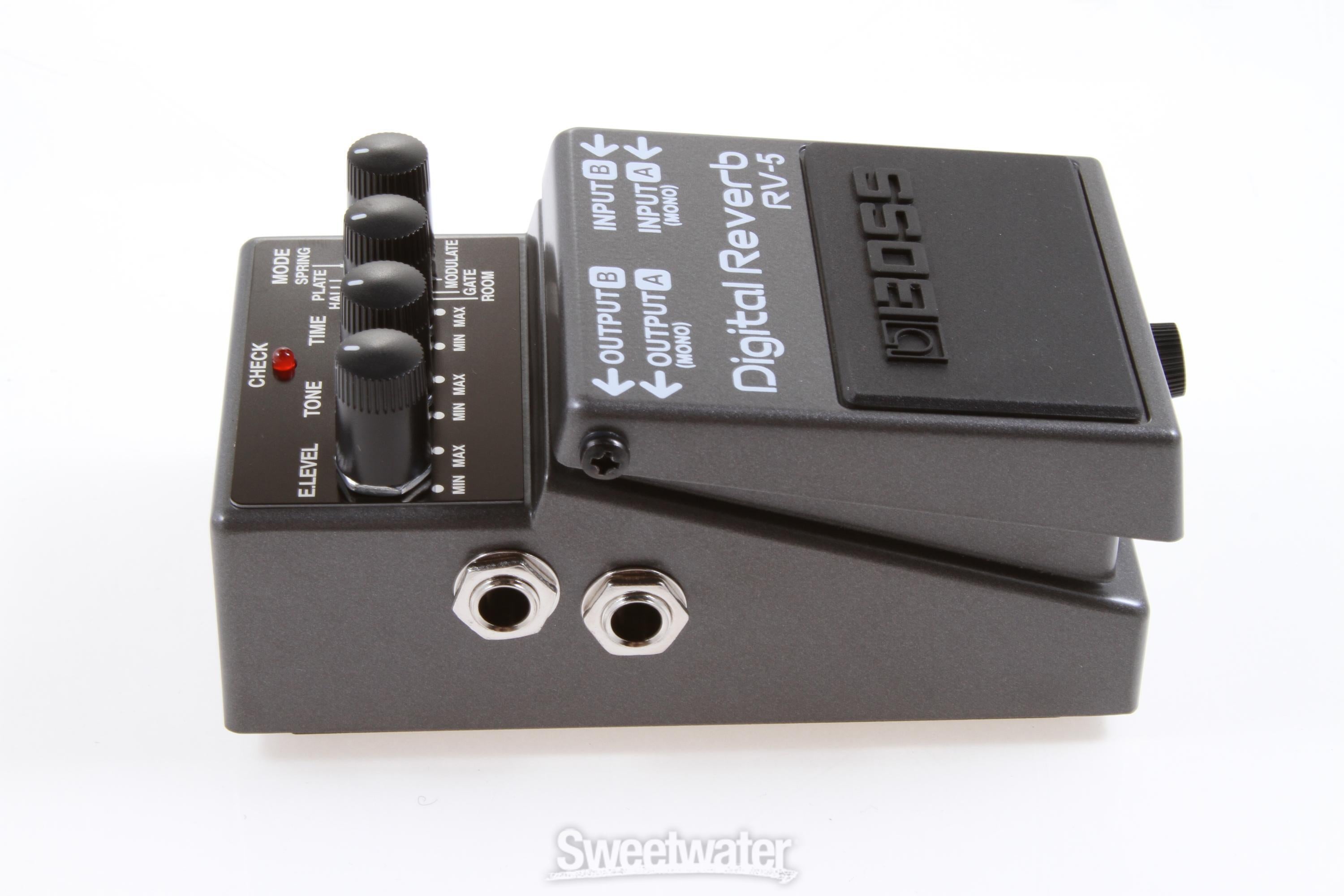 Boss RV-5 Digital Reverb Pedal Reviews | Sweetwater