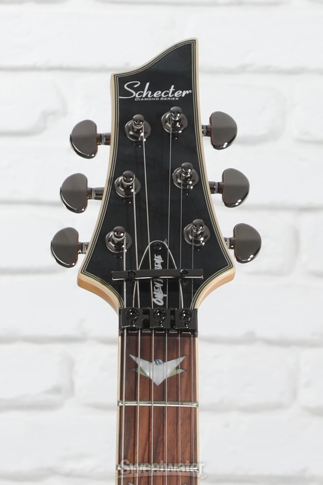 Schecter Omen Extreme-6 FR Electric Guitar - See-Thru Black