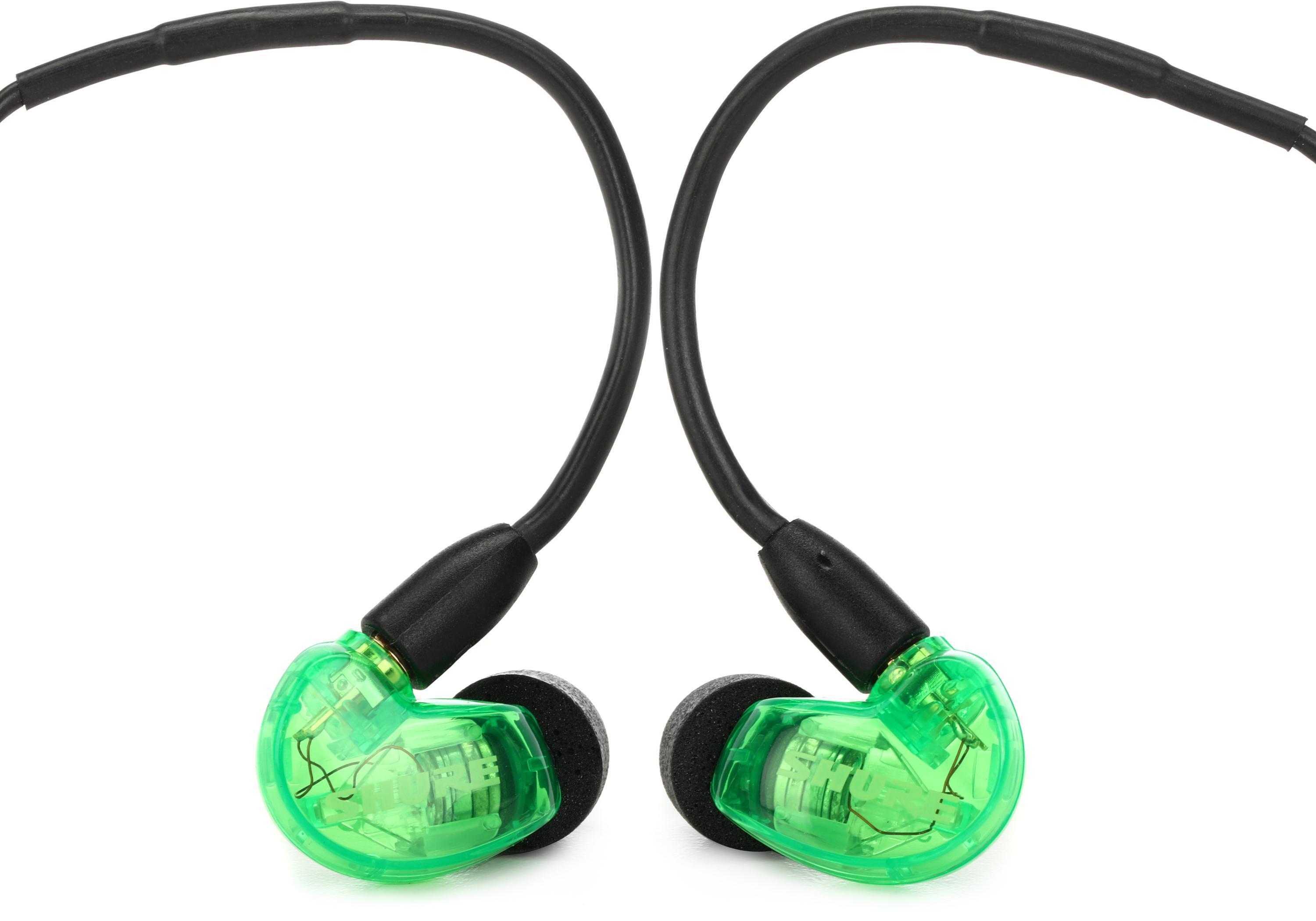 Shure SE215 Sound Isolating Earphones - Limited Edition Green