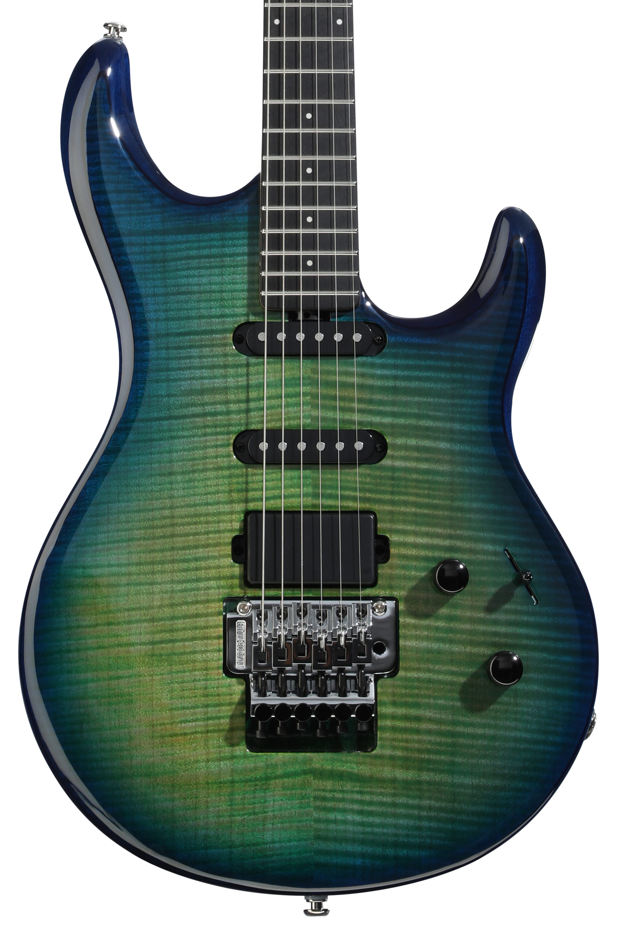 Ernie Ball Music Man BFR John Petrucci 7 - Island Burst Koa