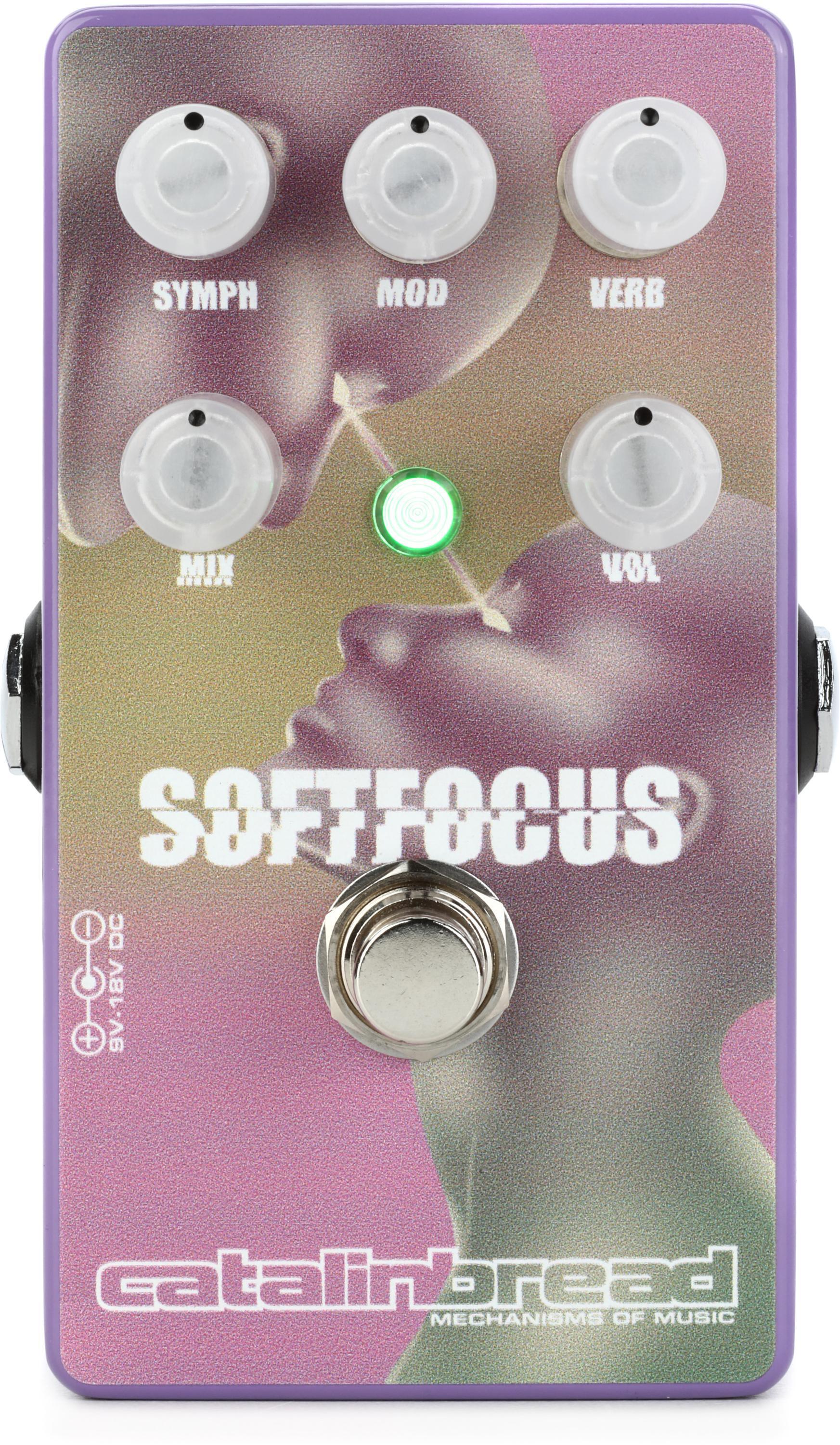 Catalinbread Soft Focus Shoegaze Reverb Pedal with Chorus, Modulation, and  Octave-up - Shoegaze Purple, Sweetwater Exclusive