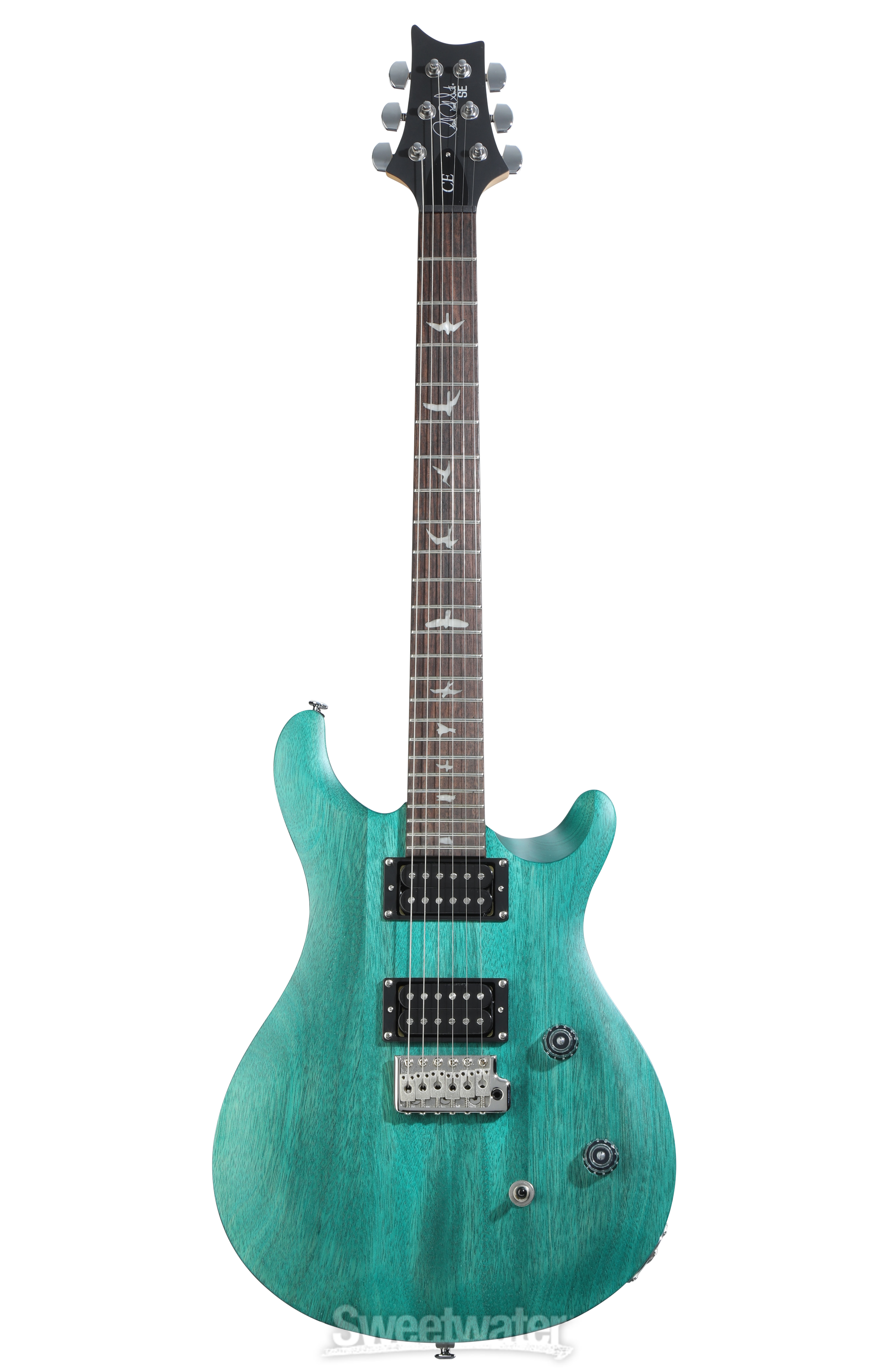 PRS SE CE 24 Standard Satin Electric Guitar - Turquoise