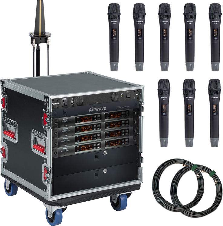 Airwave Technologies AT SYS 8 HH 8 channel Wireless Microphone System