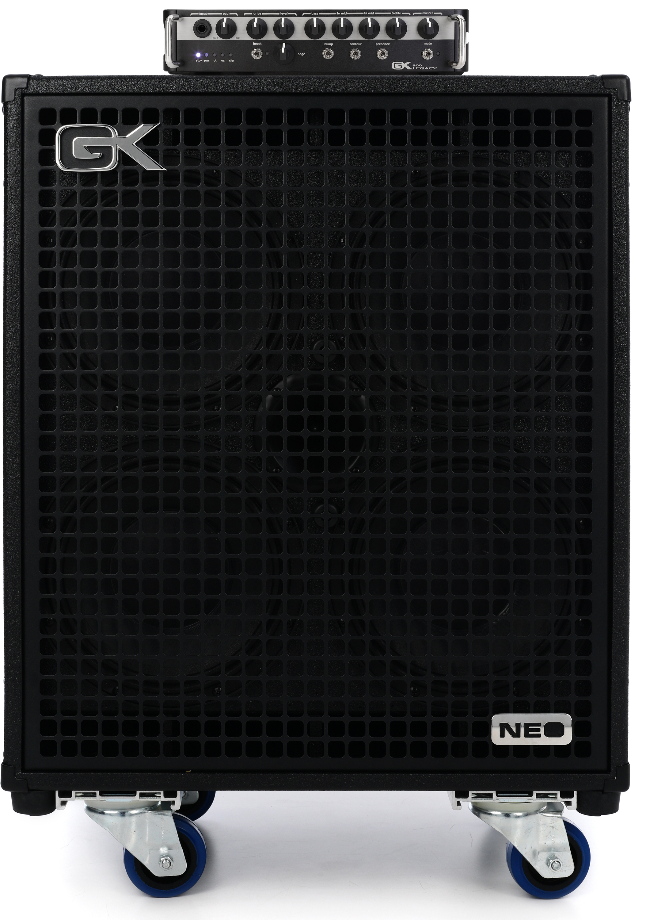 Gallien-Krueger Legacy 800 and NEO IV 4 x 10-inch Cab Bundle