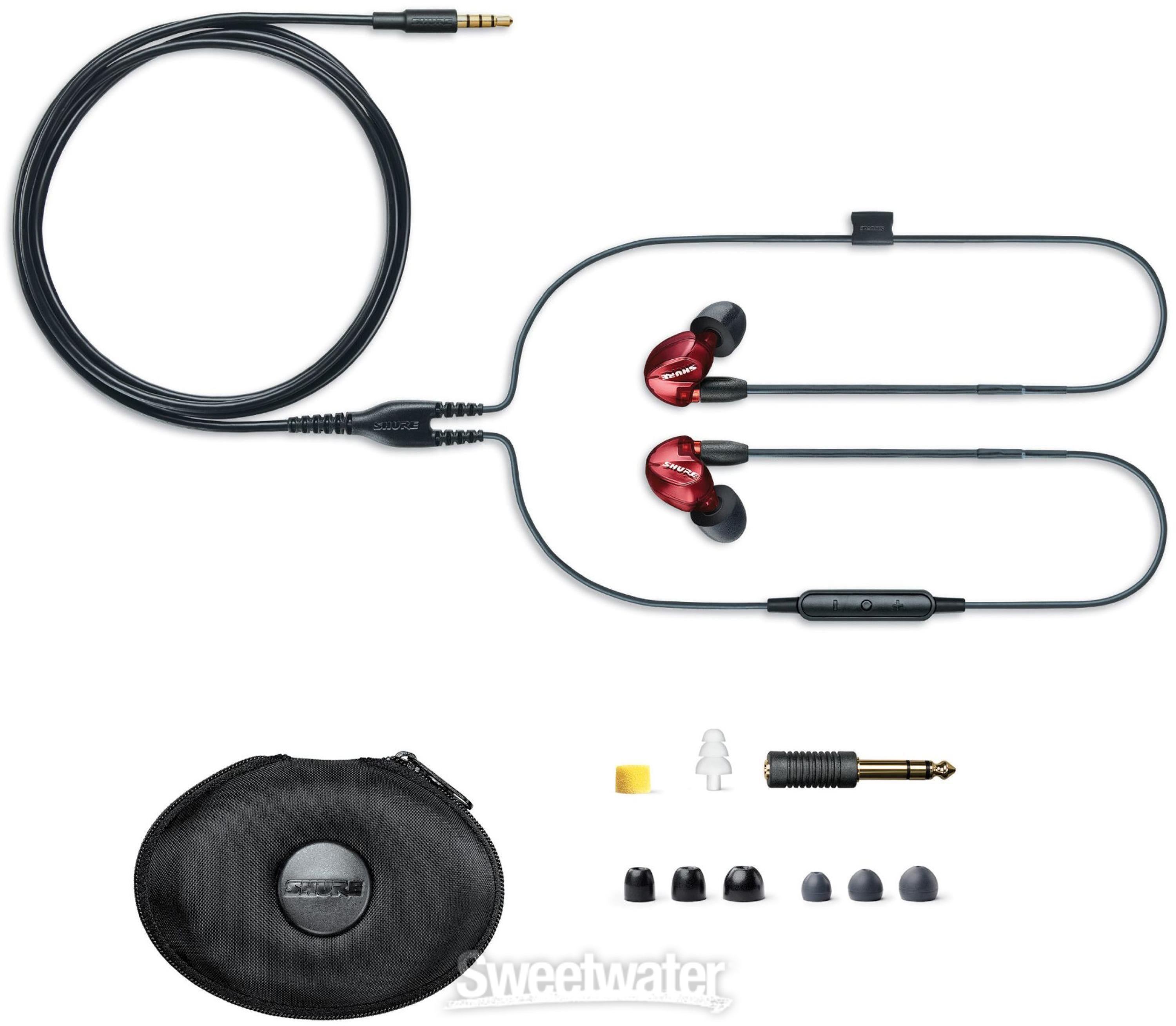 Shure SE535 Sound Isolating Earphones - Special Edition Red