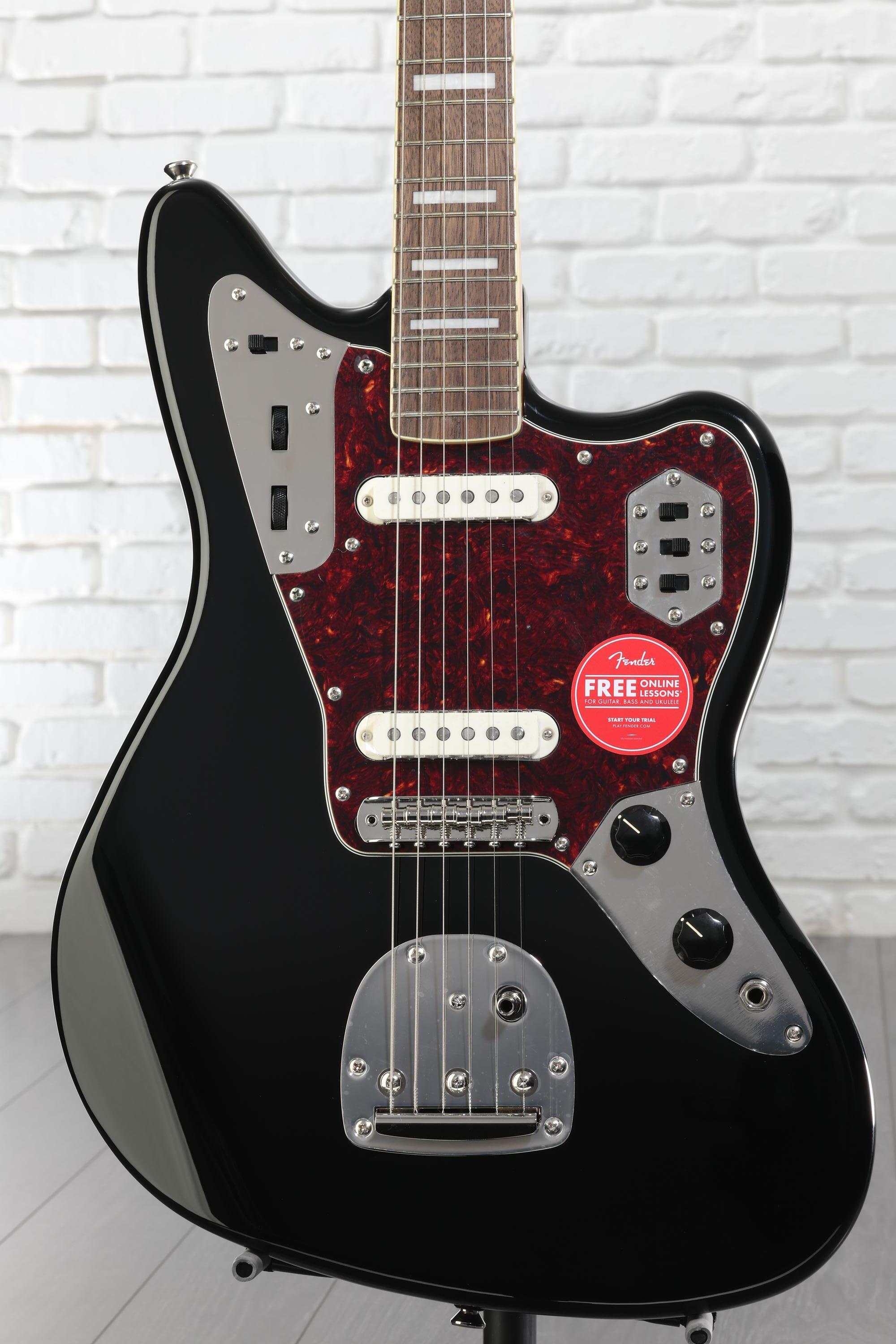 Squier Classic Vibe '70s Jaguar - Black | Sweetwater