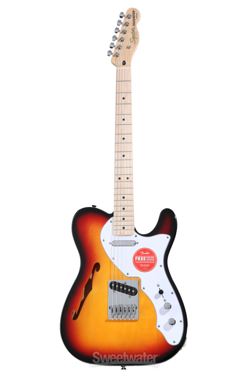 Squier Affinity Series Telecaster Thinline Electric Guitar Squier Affinity Series Telecaster Thinline Electric Guitar