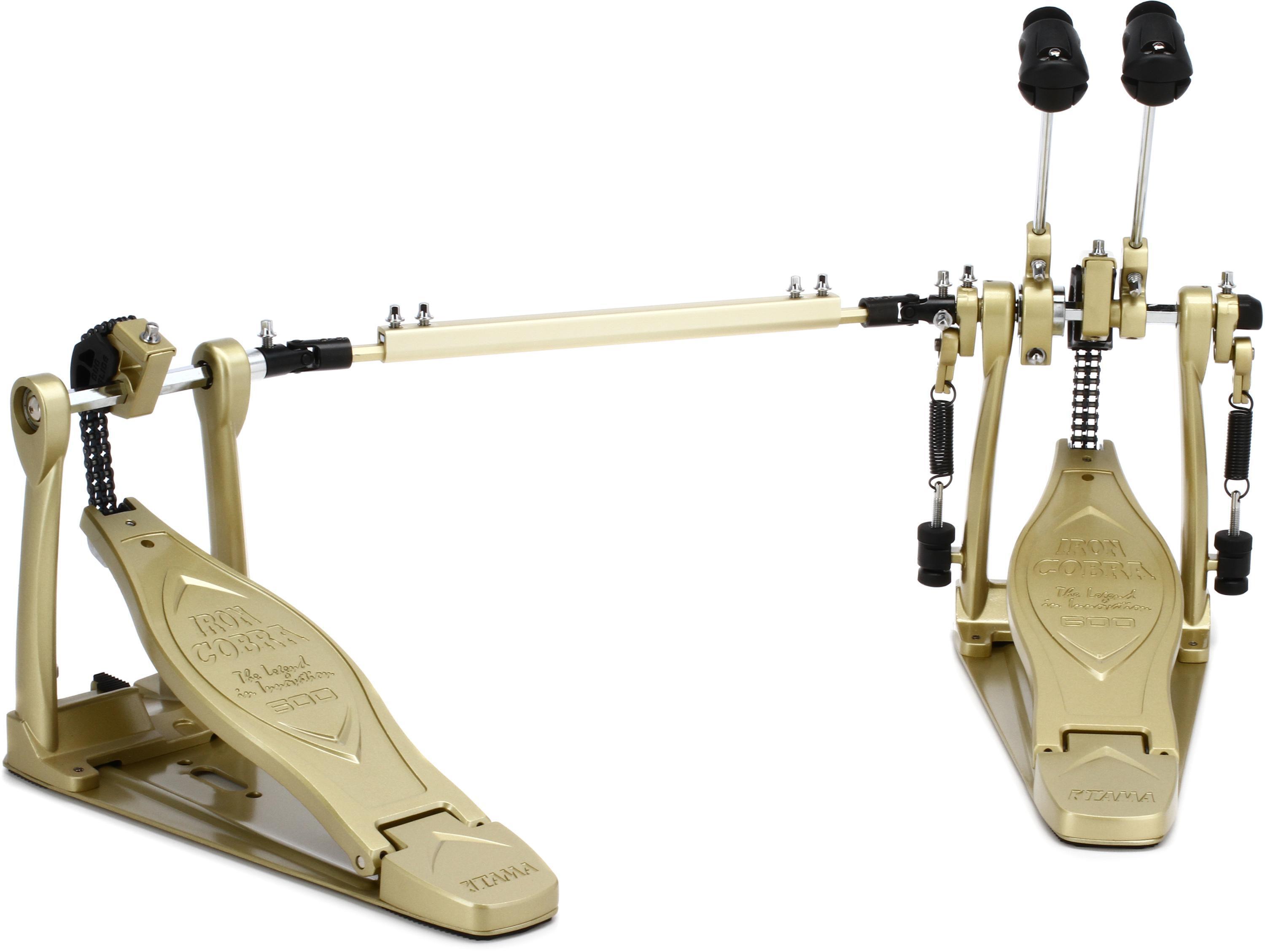 Tama HP600DTWG Iron Cobra 600 Duo Glide Double-bass Drum Pedal - Satin Gold