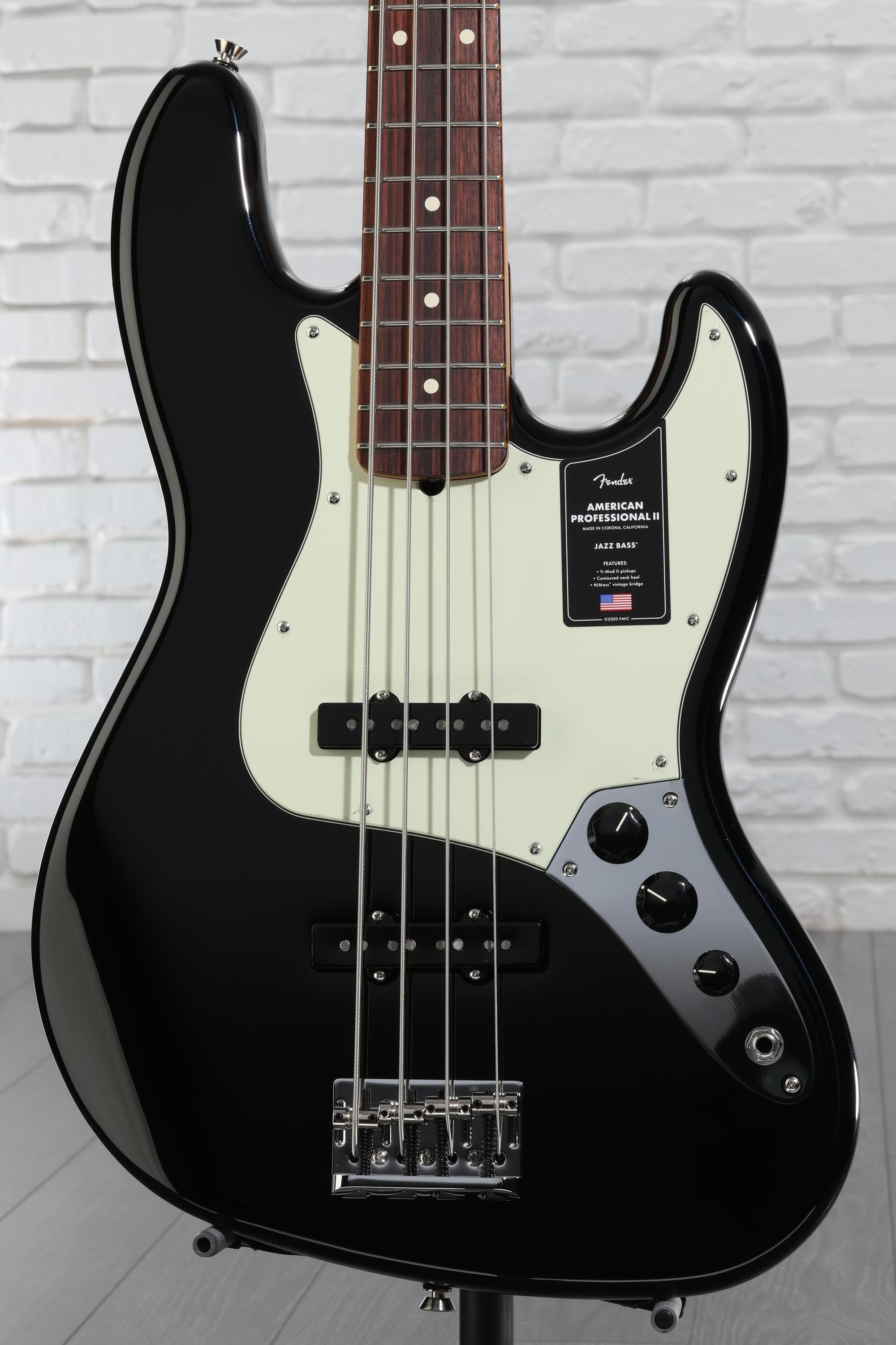 Fender American Professional II Jazz Bass - Black with