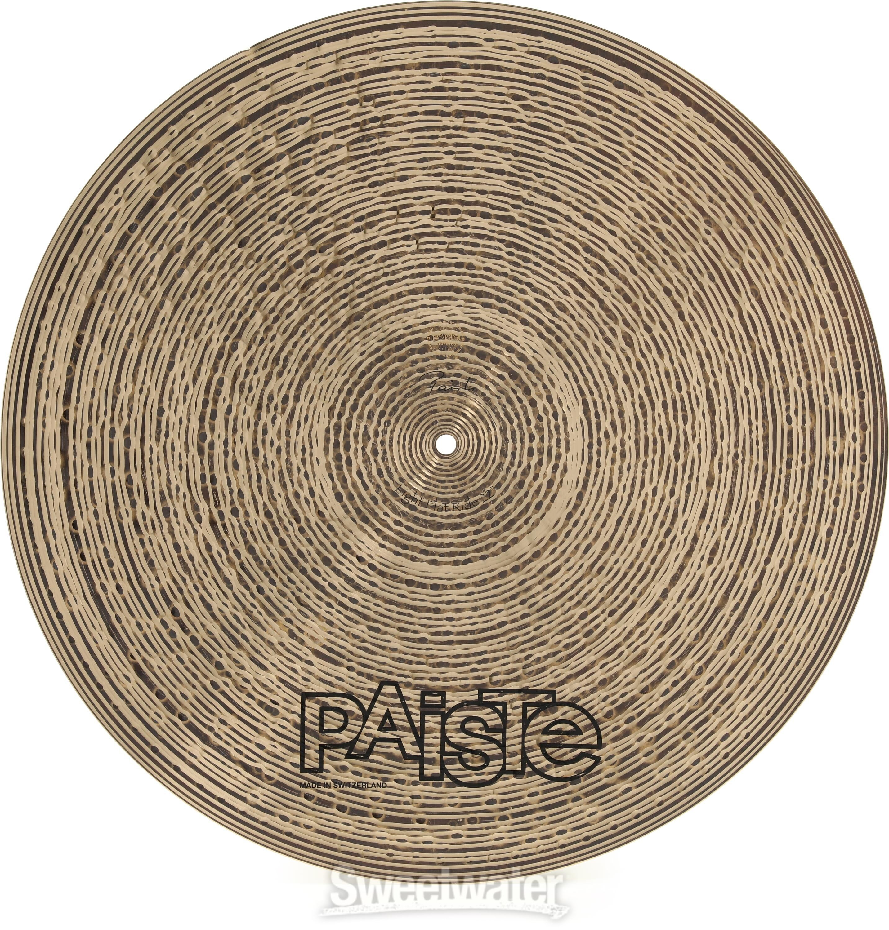 Paiste Traditional Light Flat Ride - 22-inch | Sweetwater