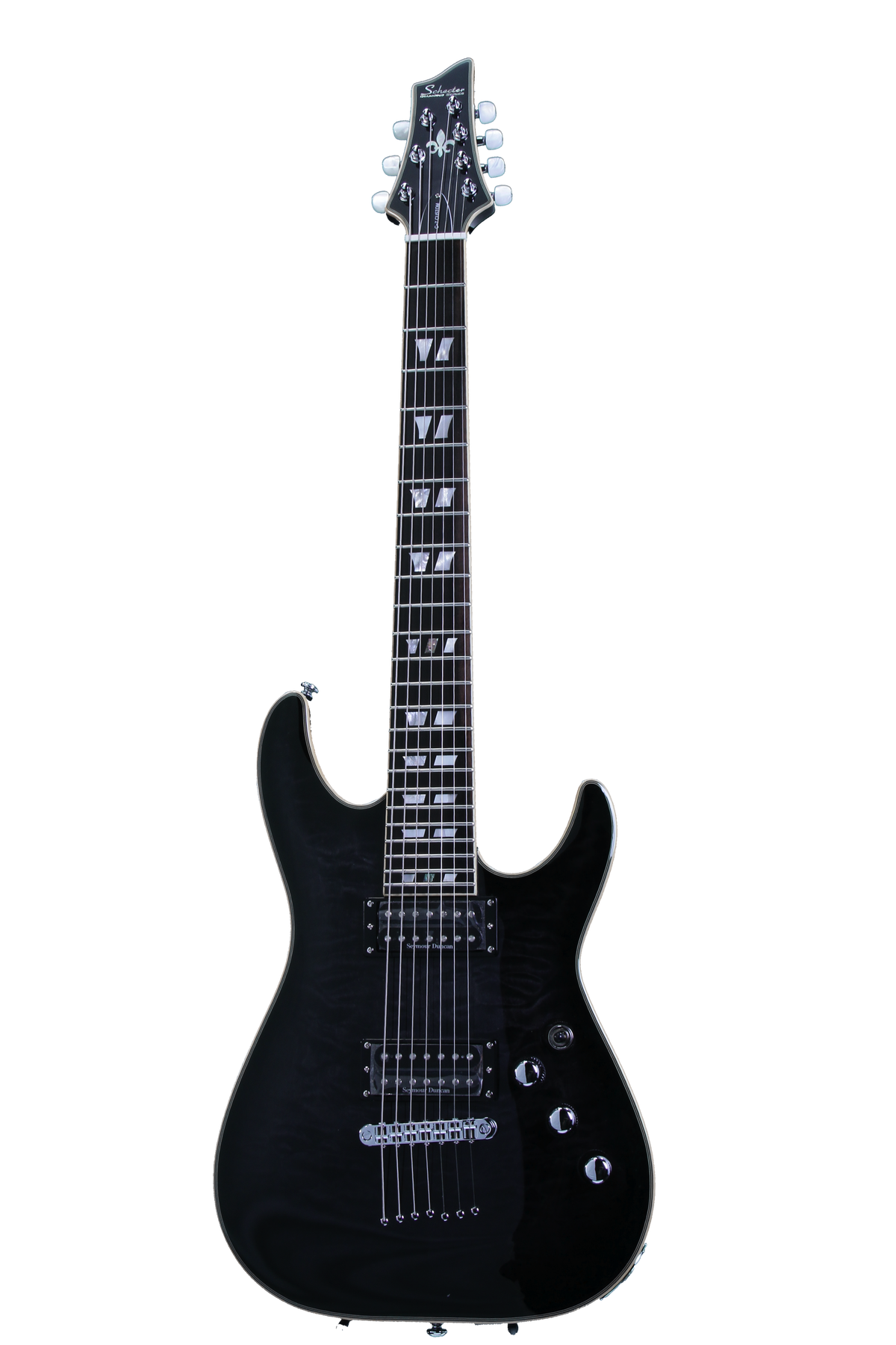 Schecter C-7 Custom - See-Thru Black | Sweetwater