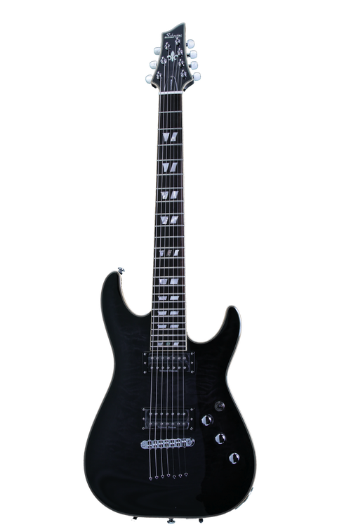 Schecter Guitar Research C-7 Custom Electric Guitar See-Thru Schecter Guitar Research C-7 Custom Electric Guitar See-Thru