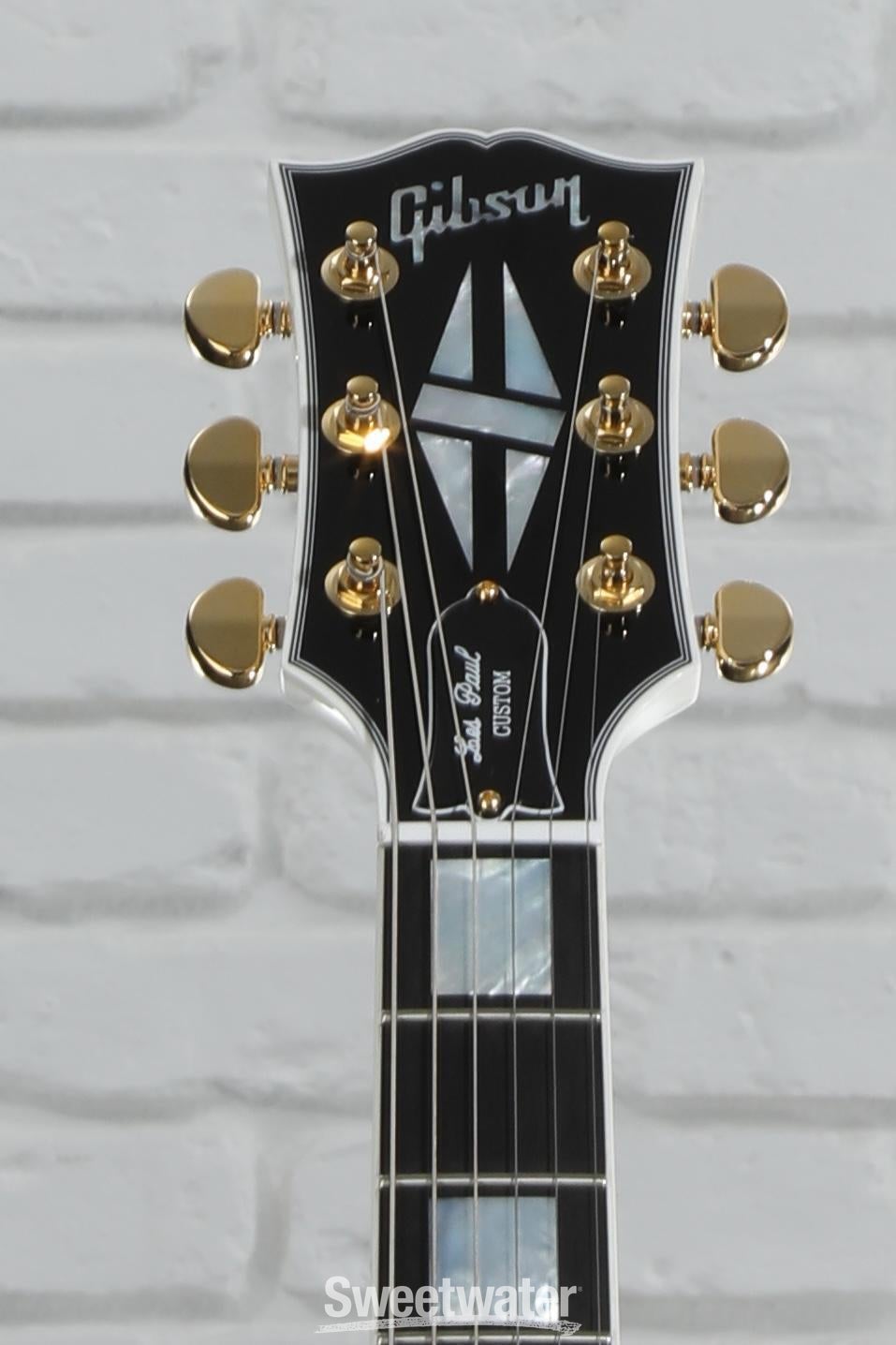 Gibson Custom Les Paul Custom - Alpine White with Ebony Fingerboard